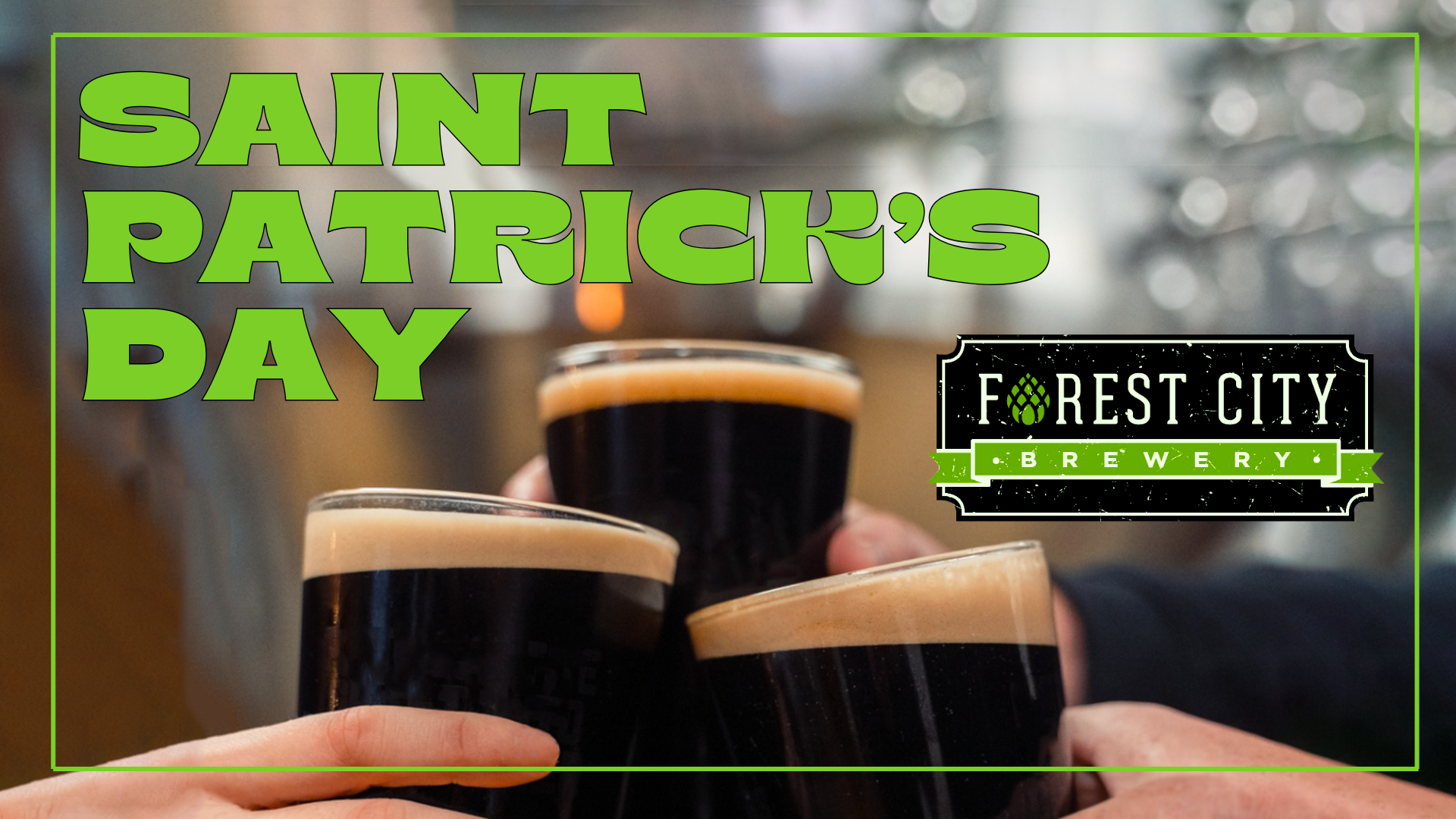 St. Patrick's Day at Forest City Brewery