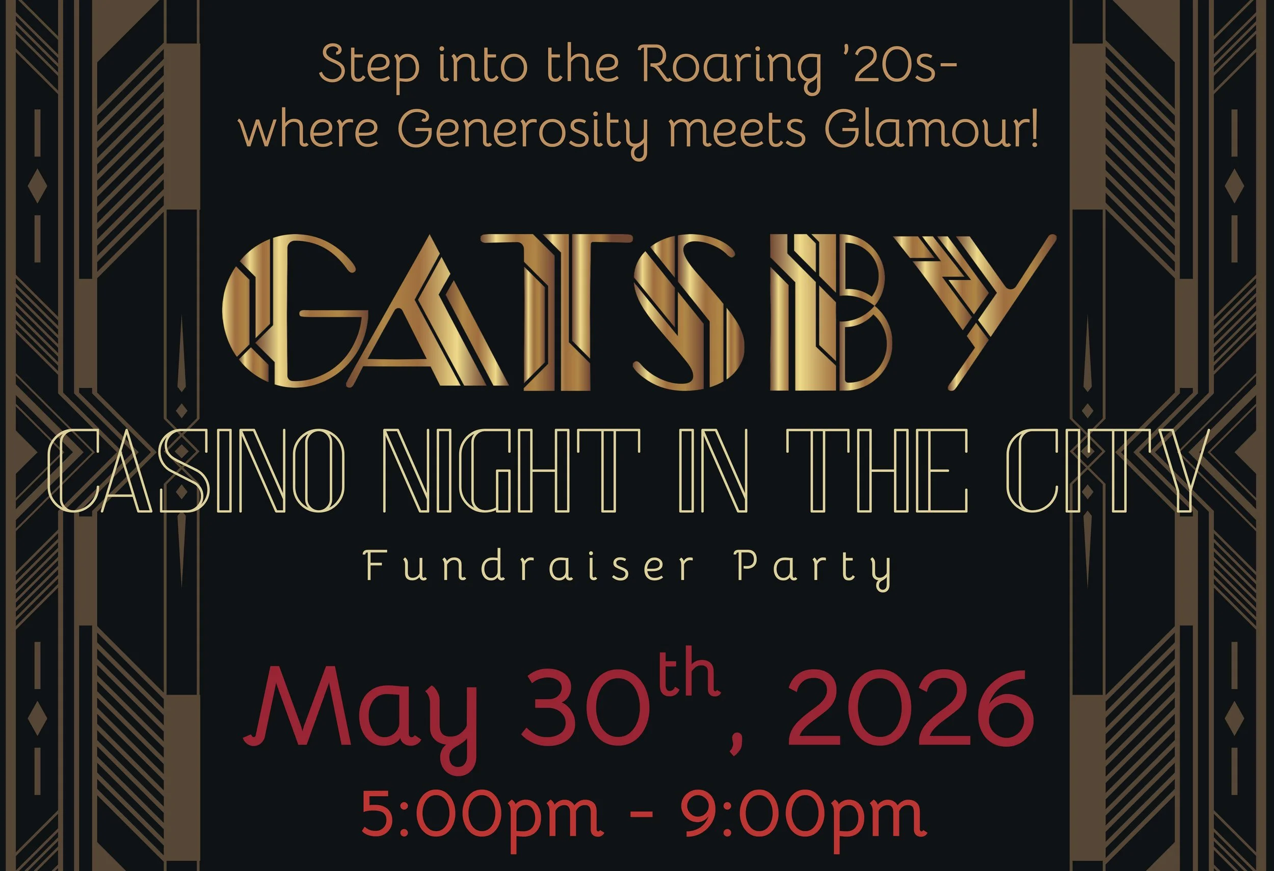 Gatsby Night in the City - You Can You Will Fundraiser