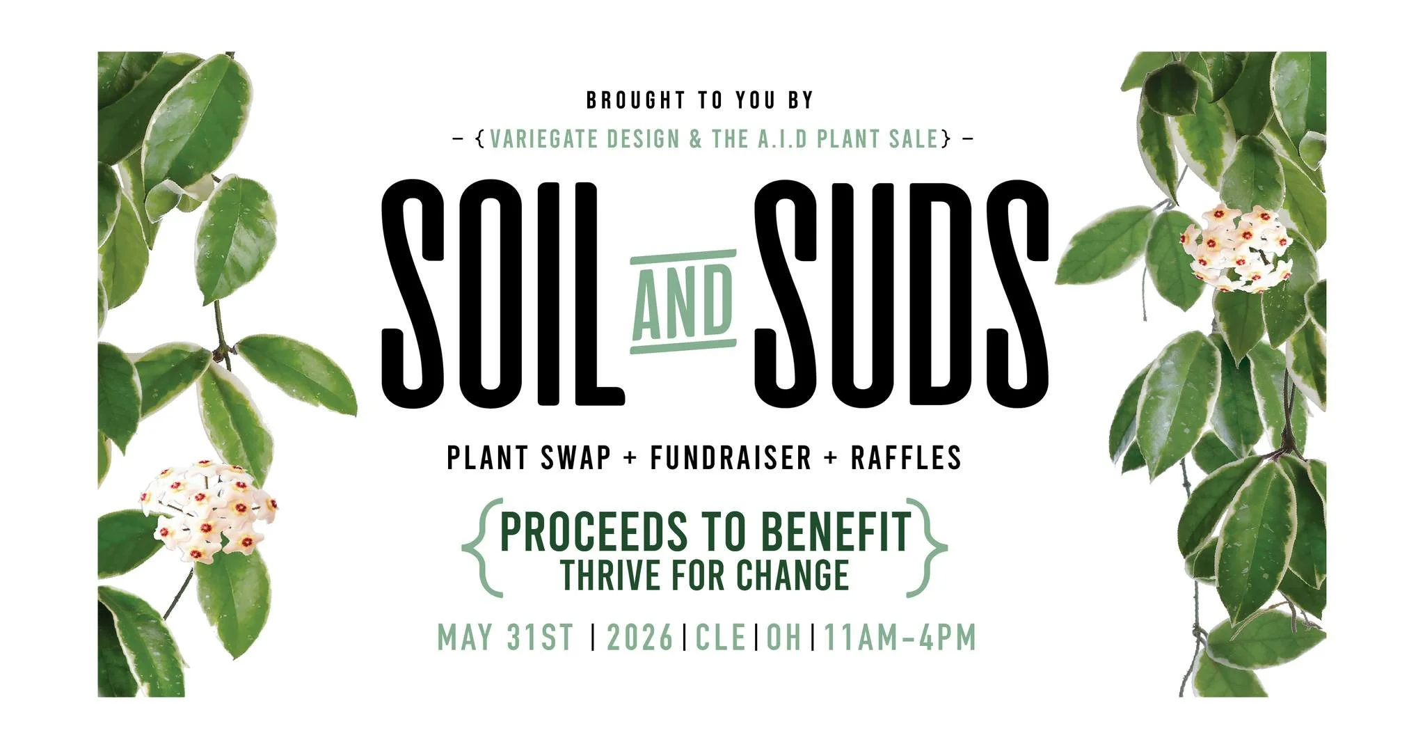 Soil & Suds VIII + A.I.D. Plant Sale
