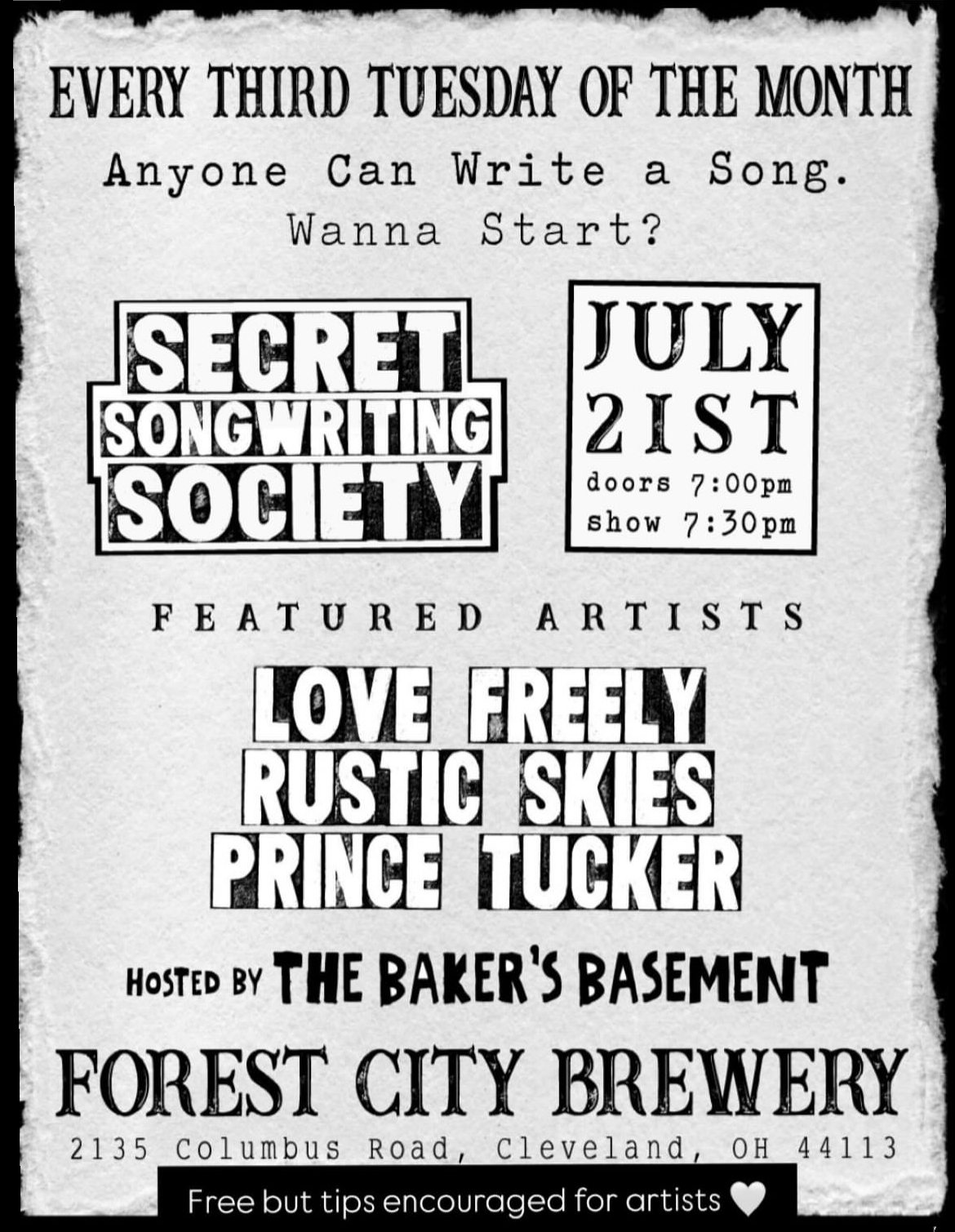 Secret Song Society 