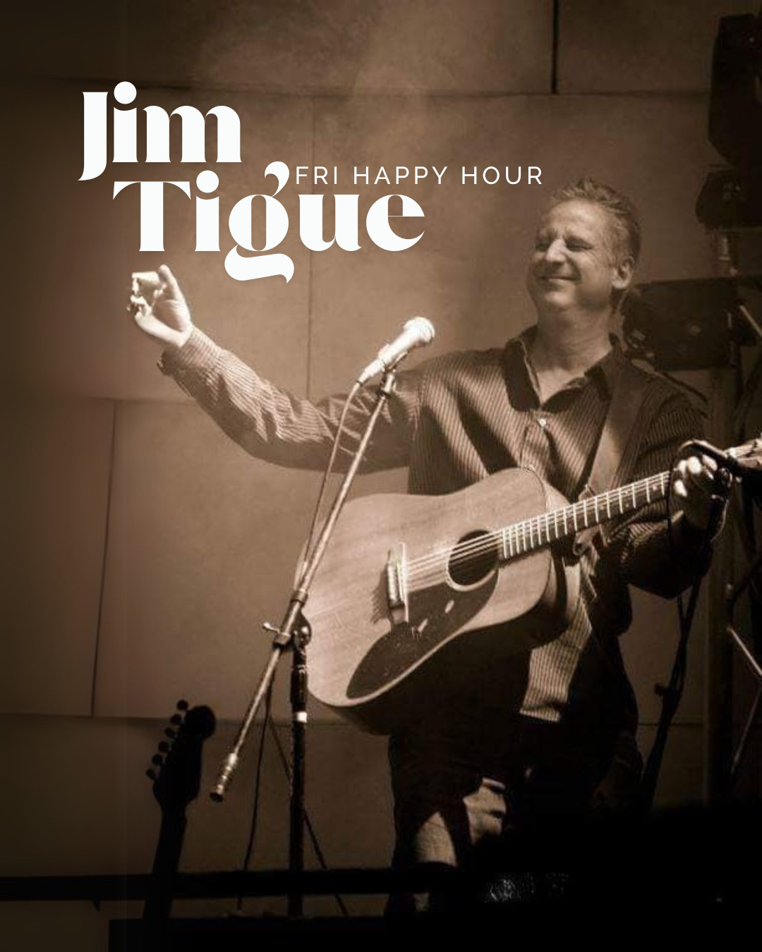 Jim Tigue - Free Happy Hour Set