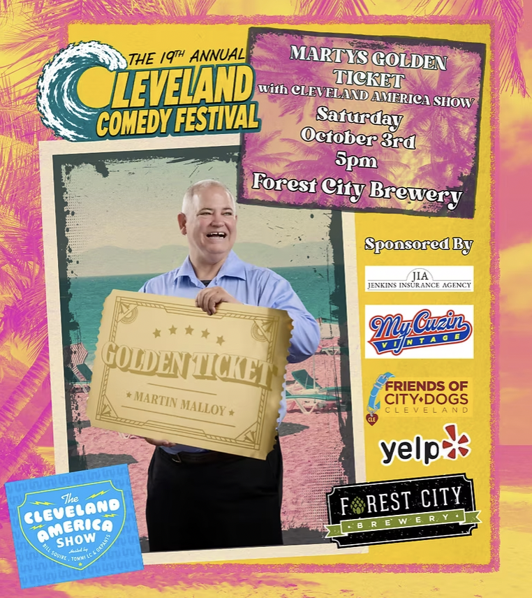 Clev Comedy Fest - Marty's Golden Ticket