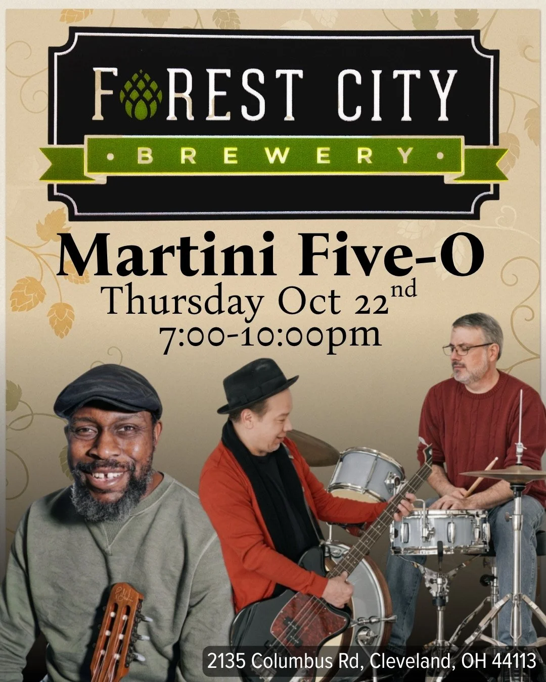 Martini Five-O Live at FCB!