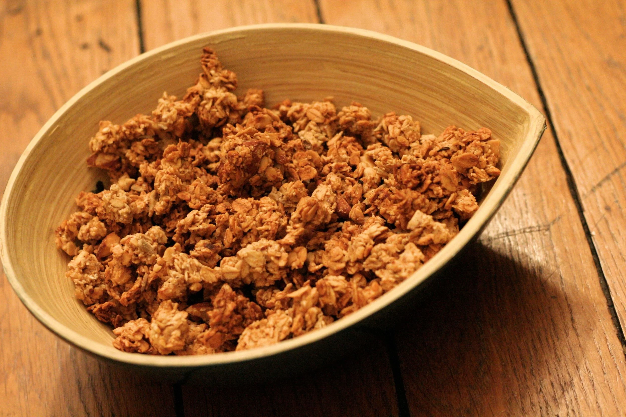 GRANOLA MAISON (encore + croustillant)