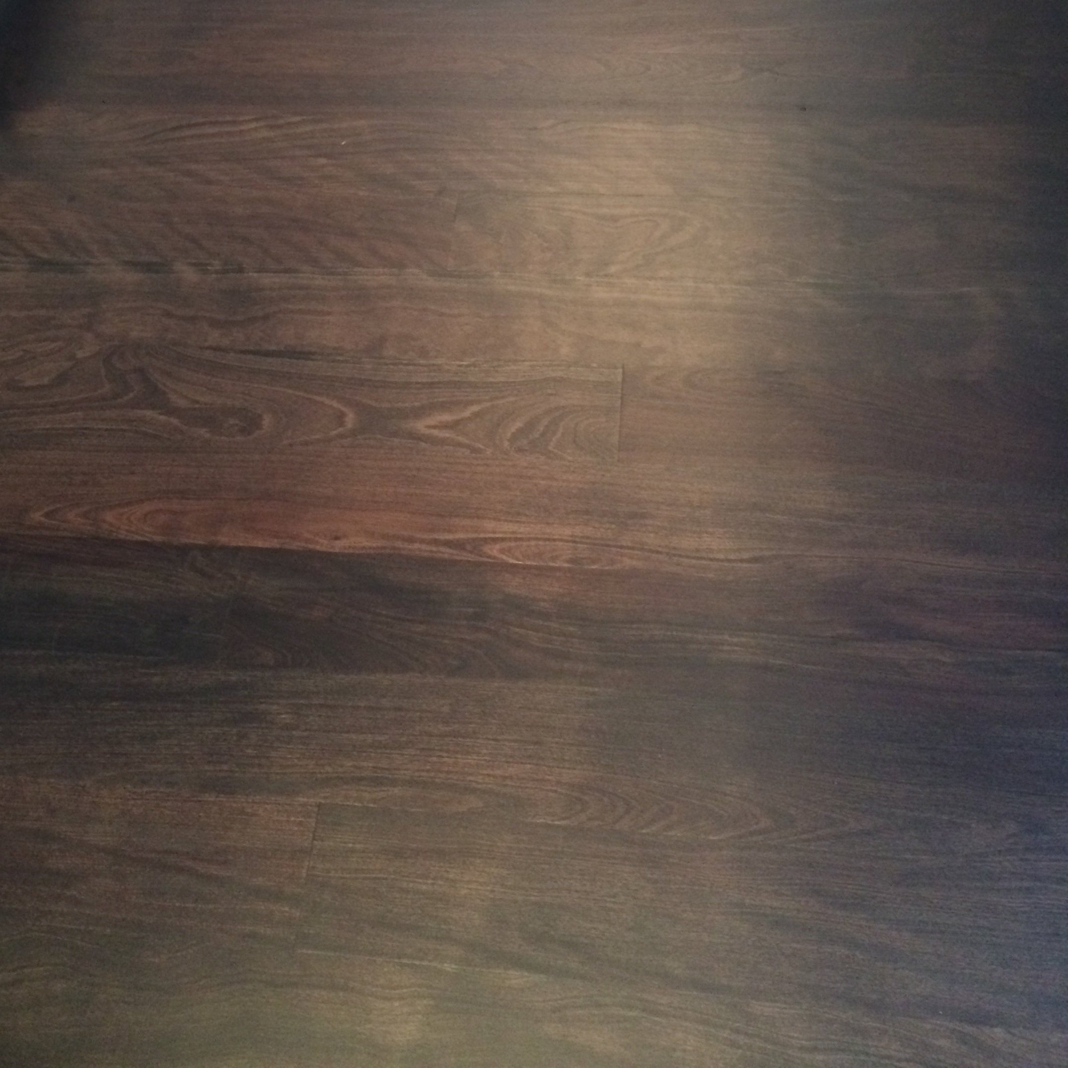 80mm Brushbox timber floorboards with Black Japan stain installed in Sydney home