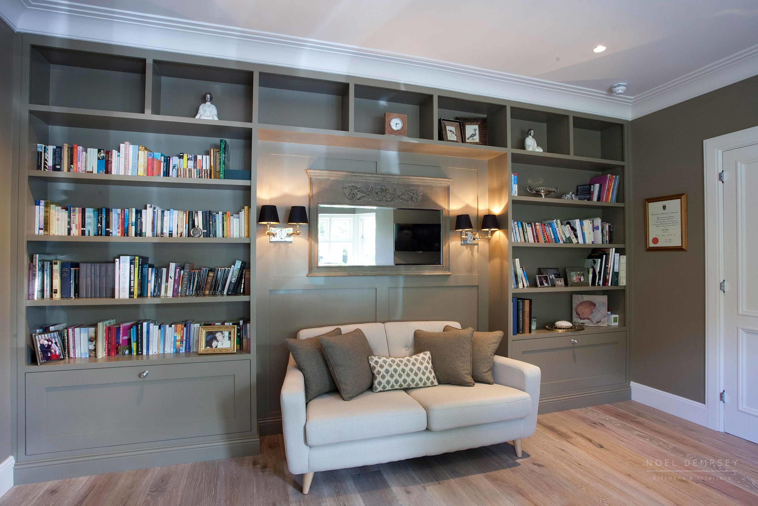 Bespoke Luxury Furniture Noel Dempsey, Built In Shelving Units