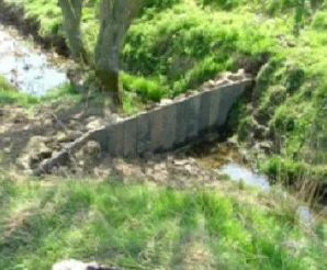 Other simple measures, slowing the flow of water courses.