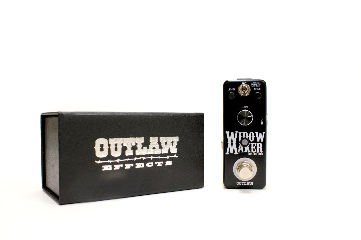 Outlaw Effects WIDOW-MAKER Metal Distortion Pedal Outlaw Effects WIDOW-MAKER Metal Distortion Pedal