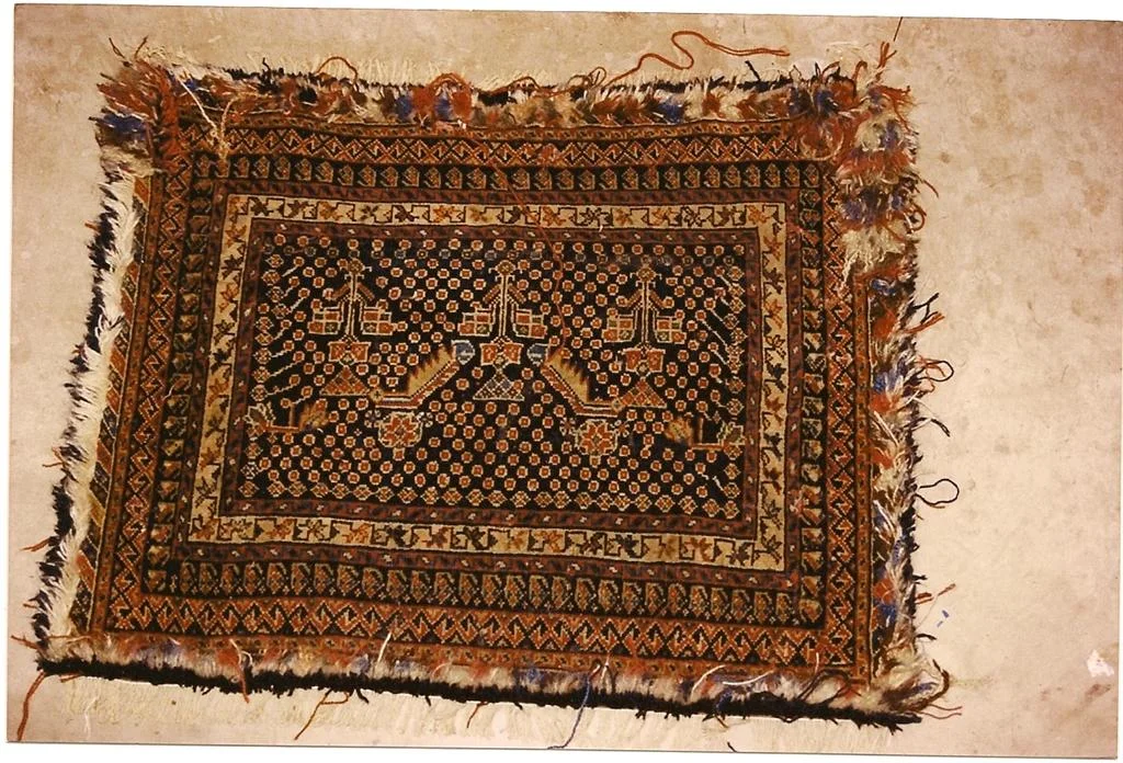 Restoration of antique Persian (before)