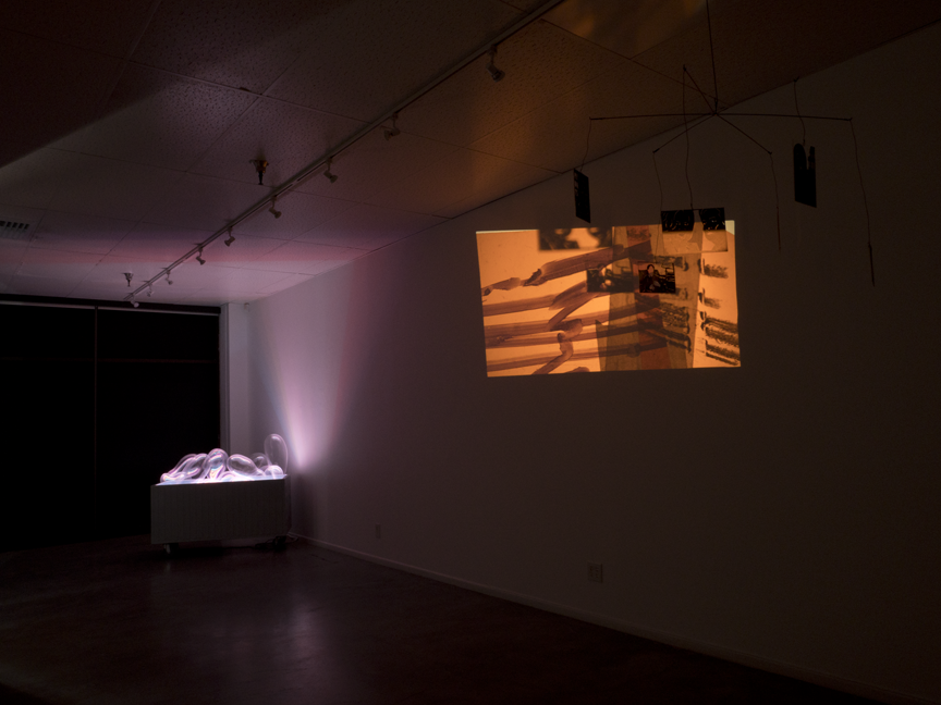 Cassie Riger, news (orange), FOCA, Fellows of Contemporary Art, installation