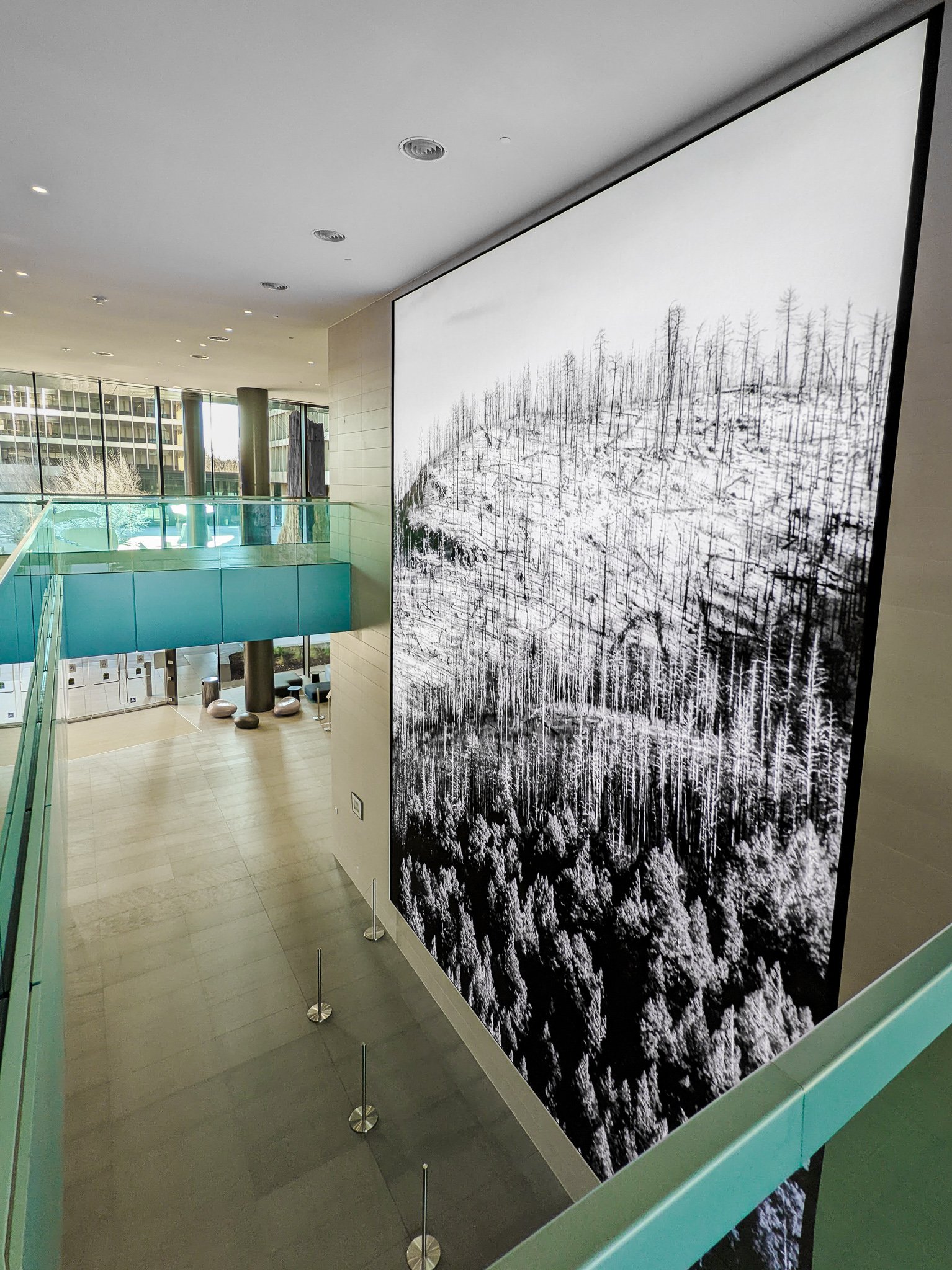 Public Art Commission, RIGER, Installation view, Zones video