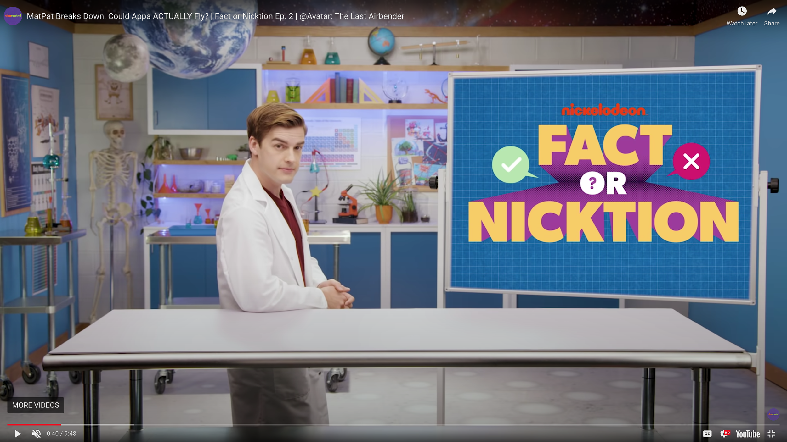 &nbsp;Nickelodeon’s Fact or Nicktion