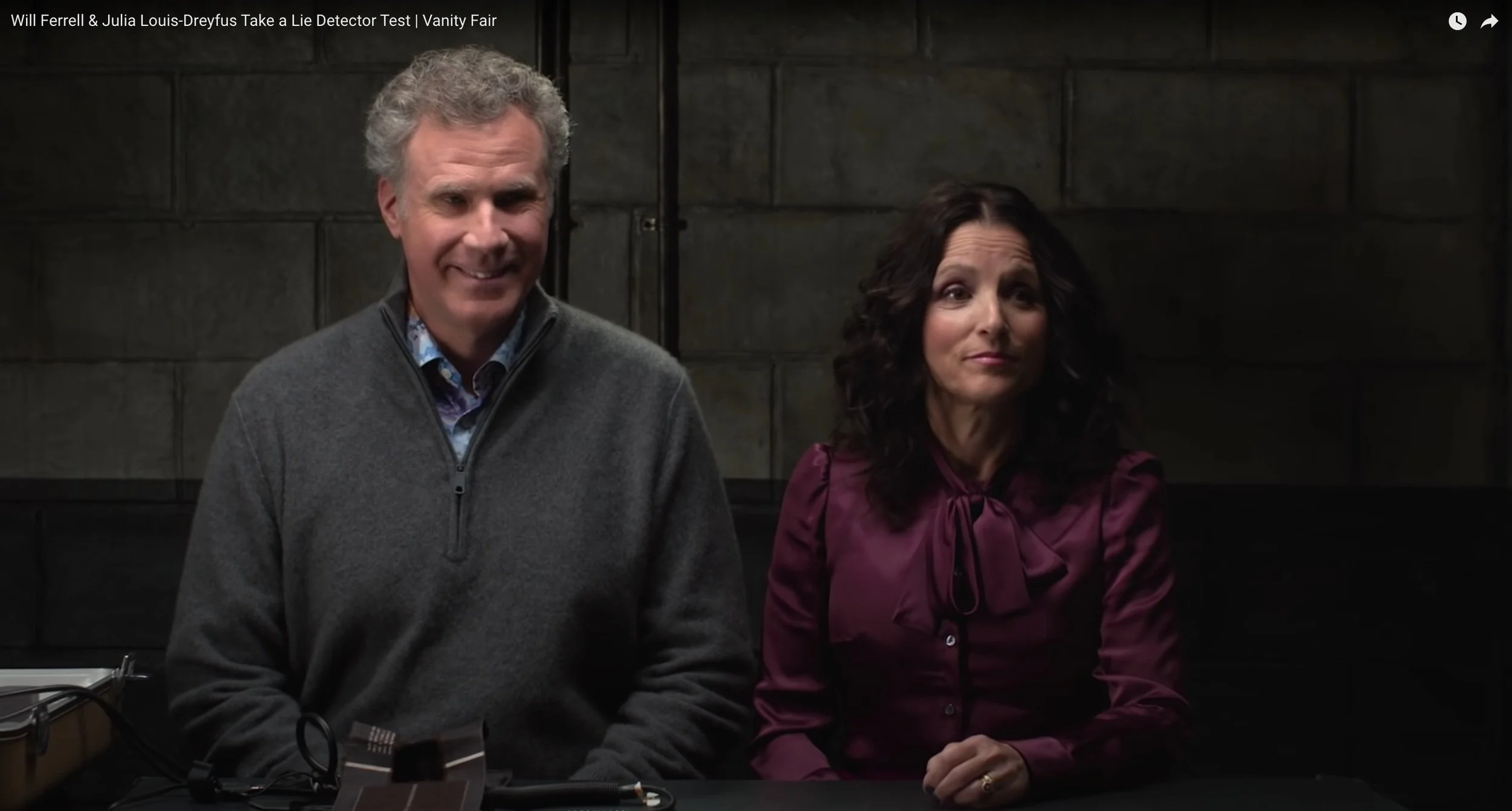 Vanity Fair Lie Detector