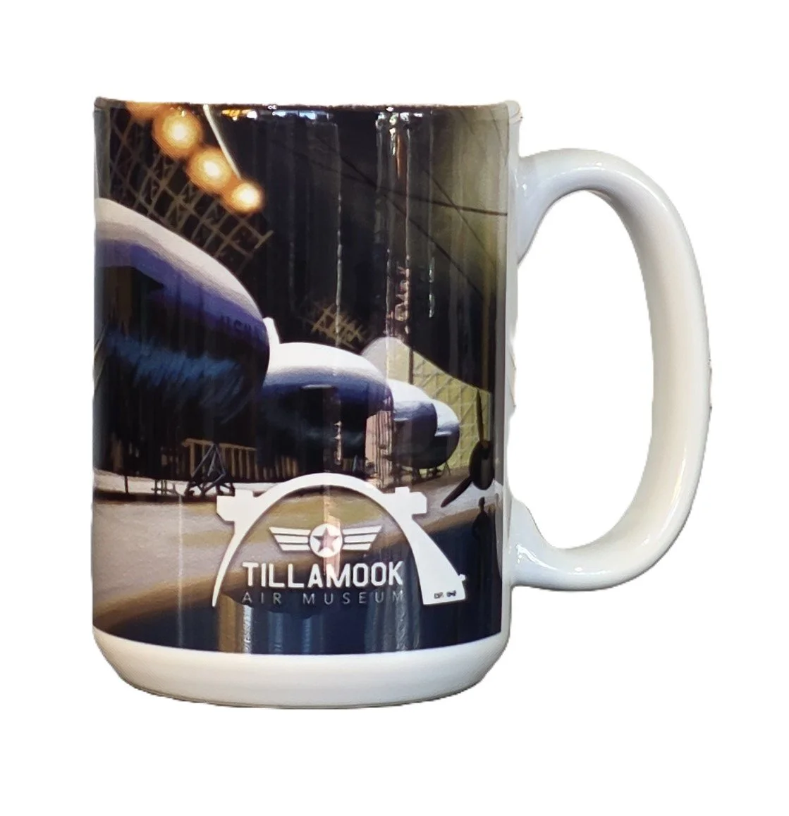 Blimps in Hangar Mug