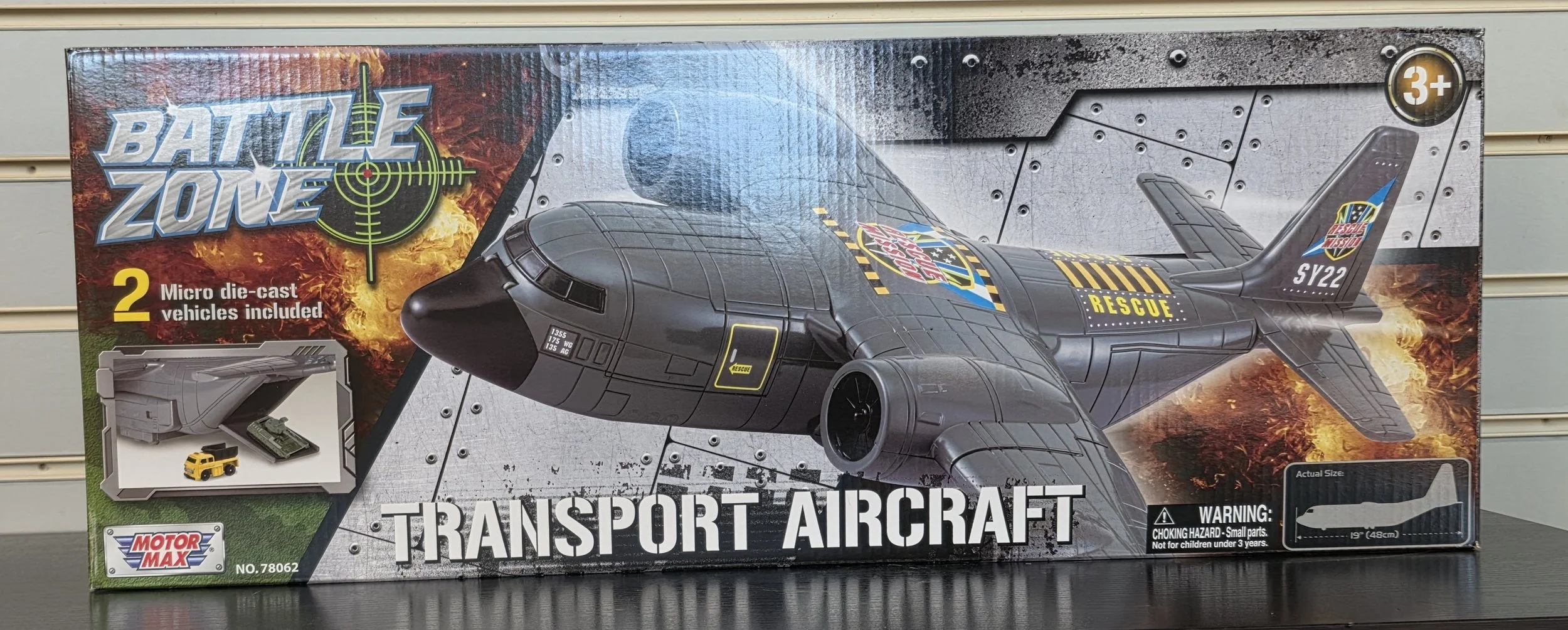 Transport Aircraft Playset