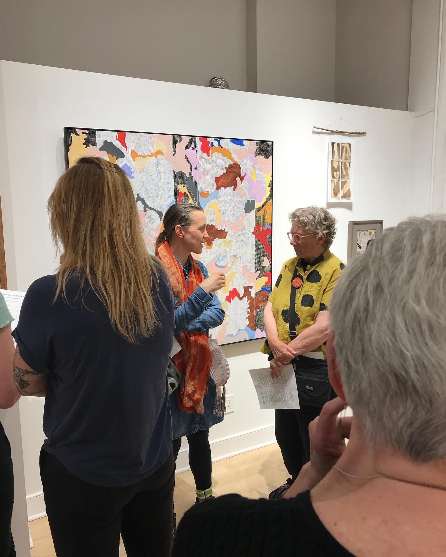 Such a beautiful evening with art and friends! The weather is getting so nice, we hope you can head over and see the show. We&rsquo;re located in the North Loop, inside the Whitney Building at 210 N 2nd Street. 

The current exhibit is What Fierce Lo