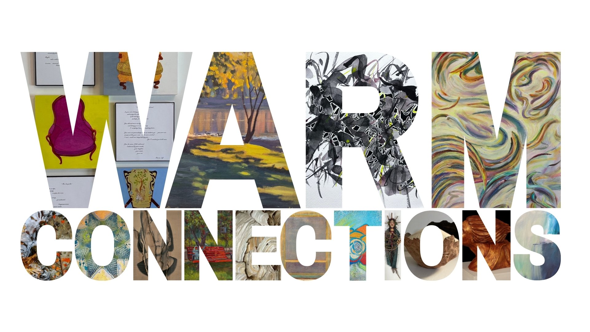 WARM Connections, an art exhibition featuring 33 women artists who have participated in WARM/Women’s Art Registry of Minnesota, affiliated programs from the 1970s to the present
