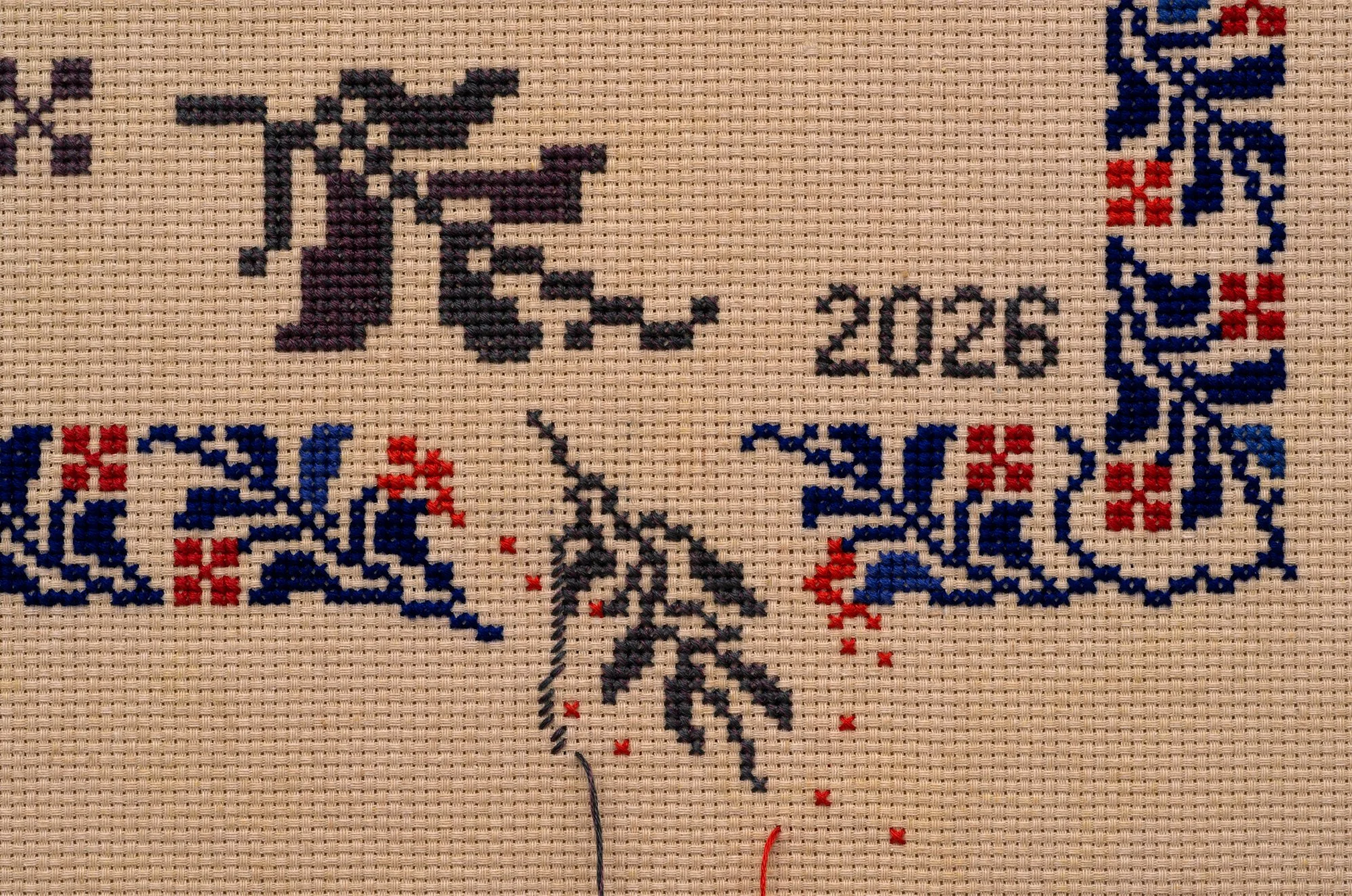 Sampler, detail