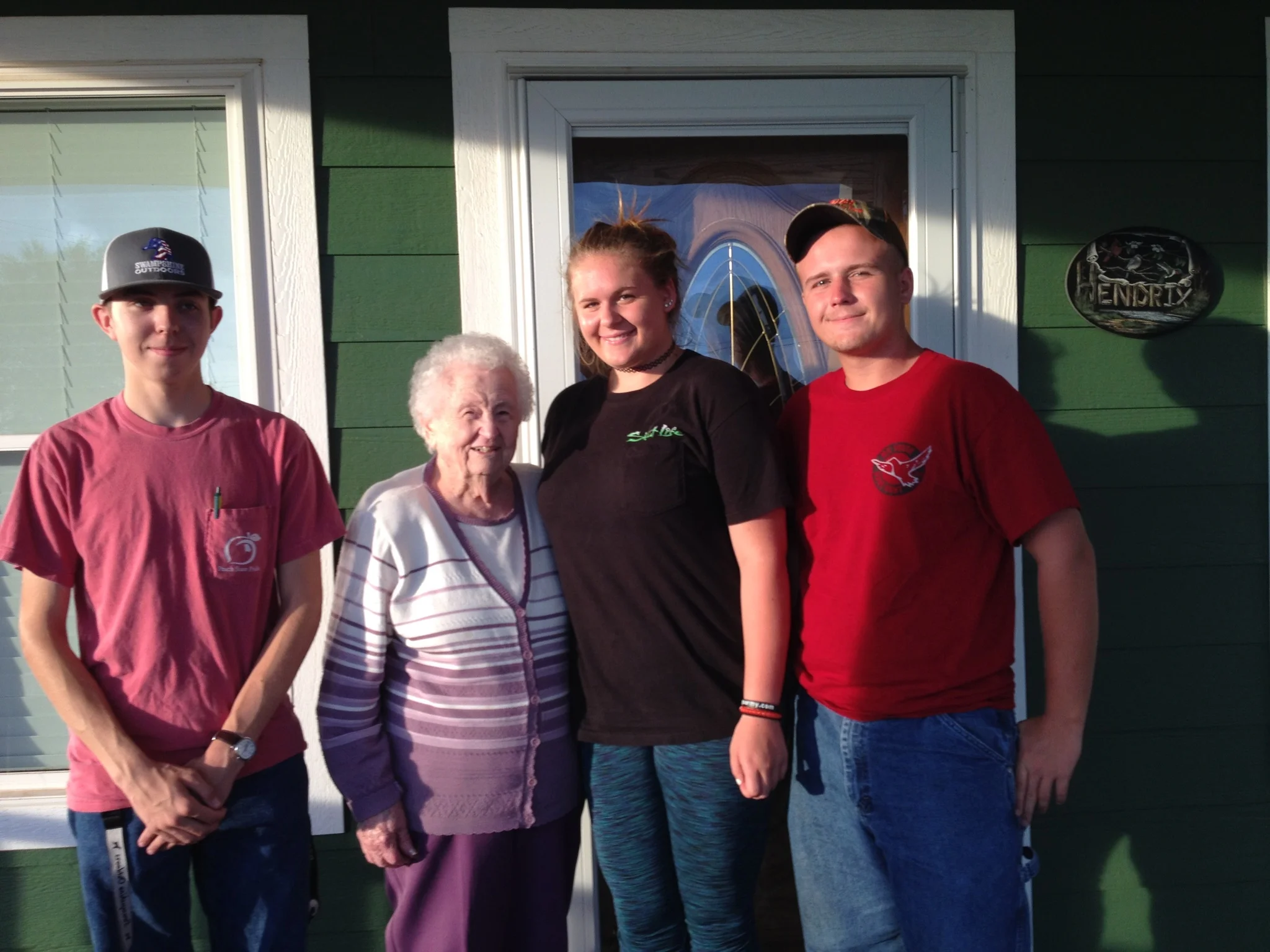 Samuel - Reba Johnson (who will turn 100 April 15, 2017) - Bilee Jane - Matthew