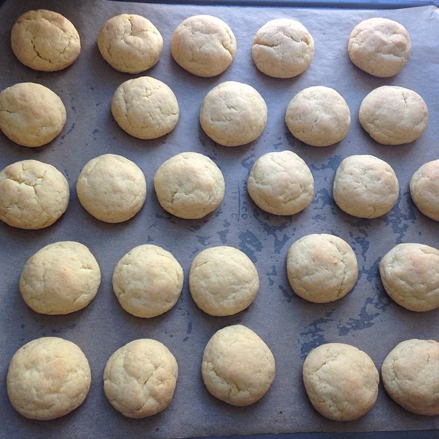 Holding on to Sunshine: Chewy Lemon Cookies