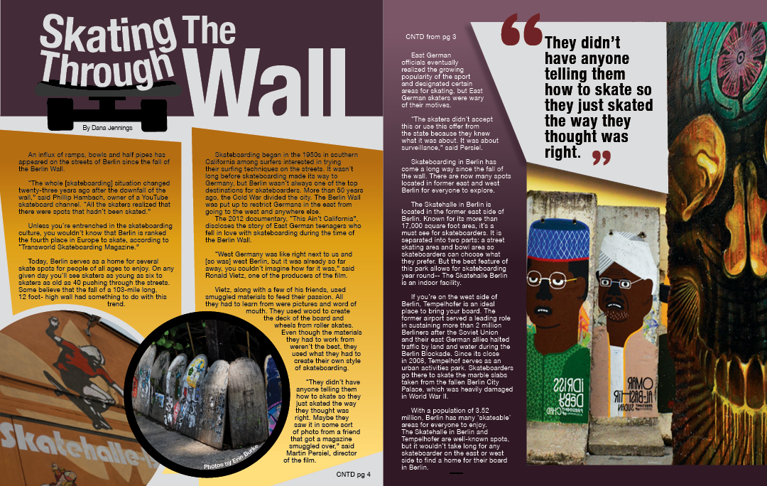 Publication Design: Sprechen Sie Skate