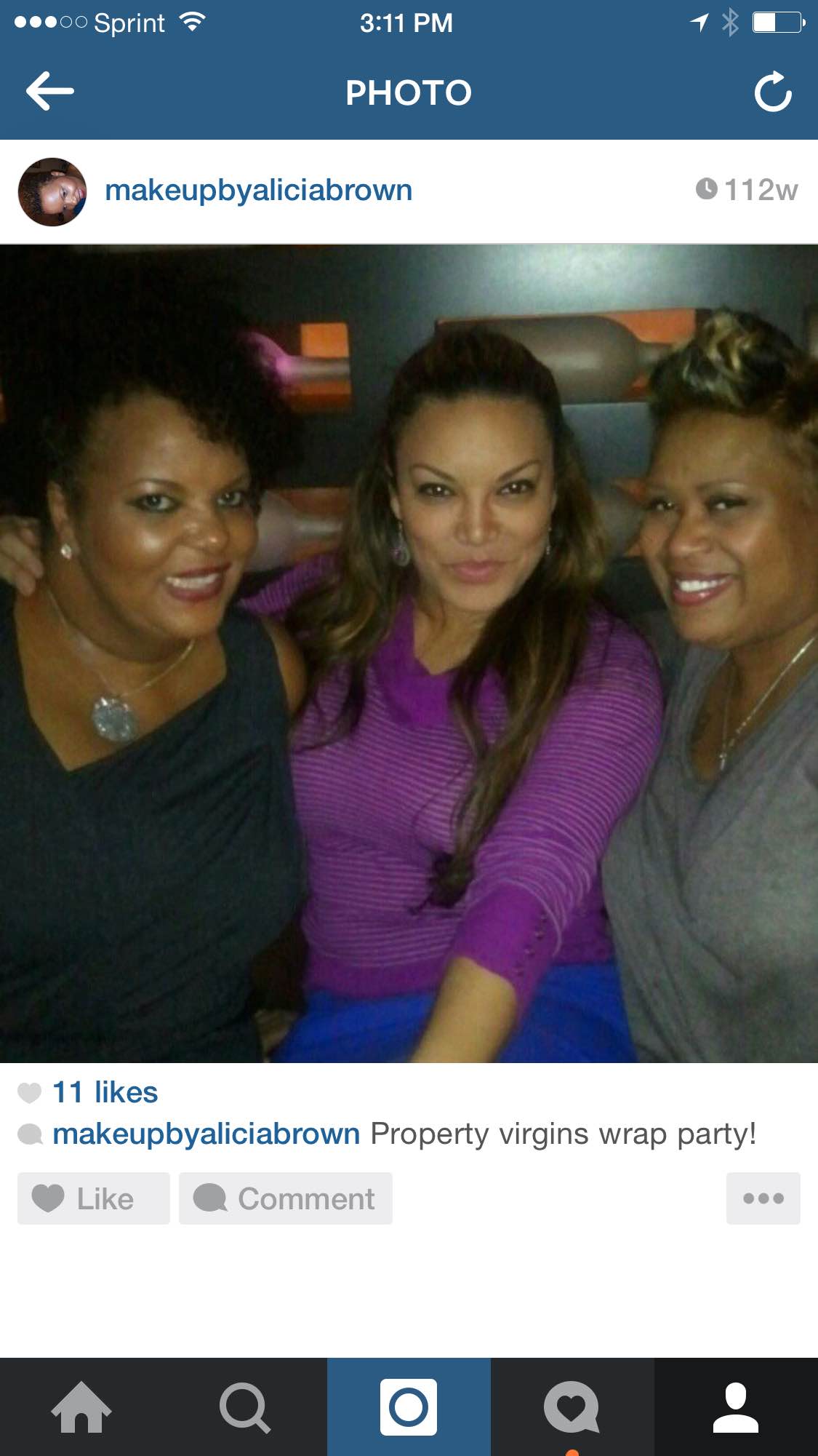 Property Virgins wrap party with Egypt Sherod and MUA Bridgit Crider