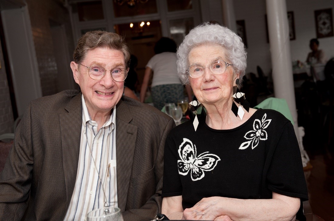 Bill and Phyllis Warfel at the International Festival of Arts and Ideas in 2012. Photo courtesy of The Defining Image LLC.