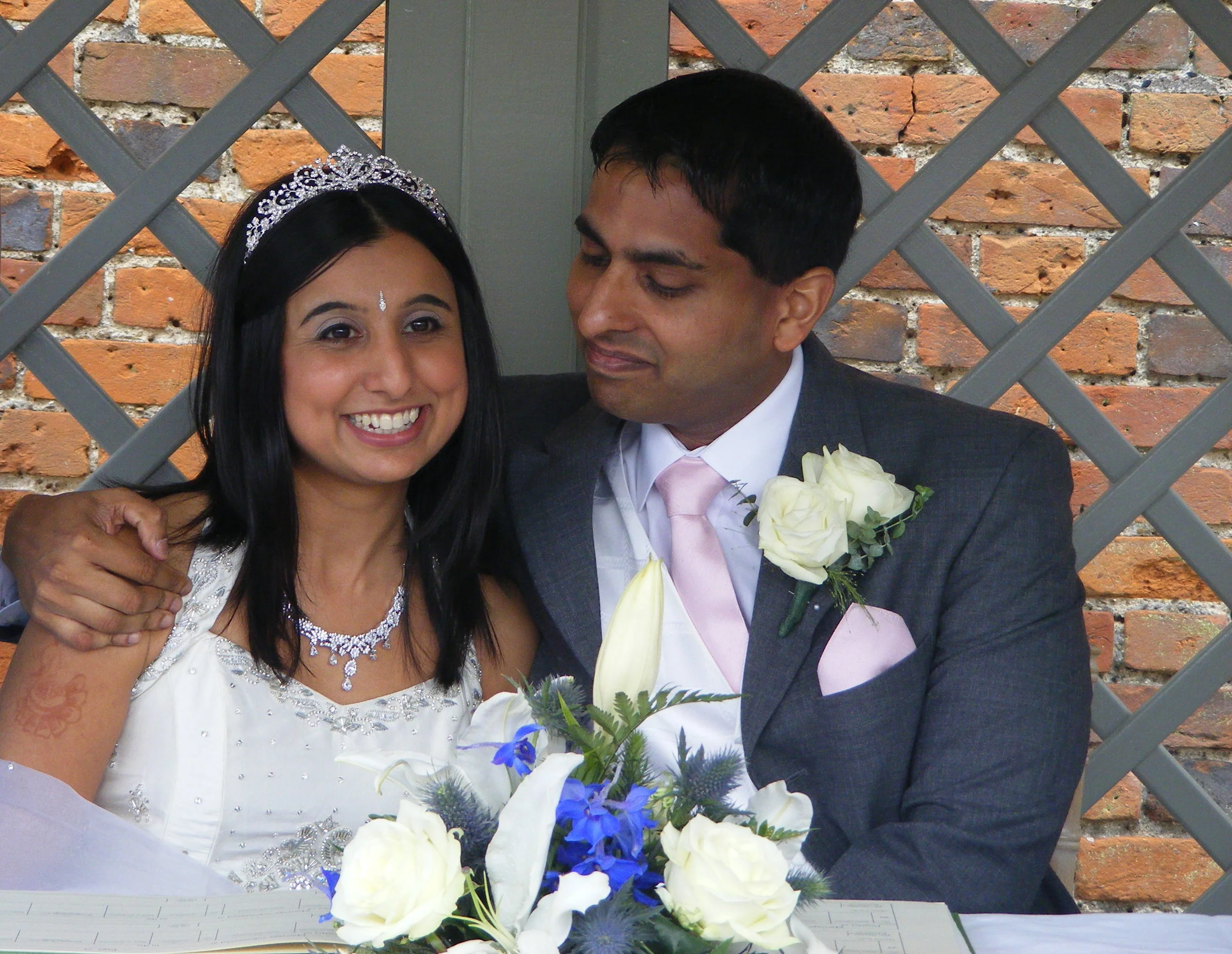Our wedding was in August 2011 and we asked Brown's Bouquets to do our flowers. Claire did a fantastic job preparing flowers for a large wedding. Each table arrangement & bouquet looked impeccable and Claire and her team delivered a friendly, efficient and professional service which helped make our day so special. We couldn't have asked for more! I would highly recommend Brown's Bouquets Tanuja & Rohan Subasinghe
