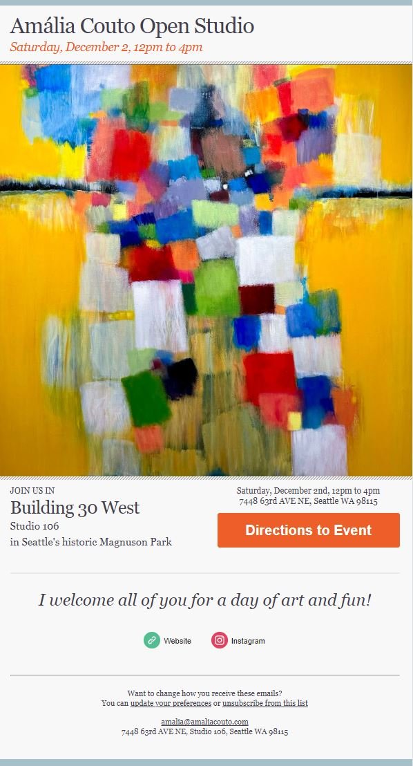 Amália Couto Open Studio