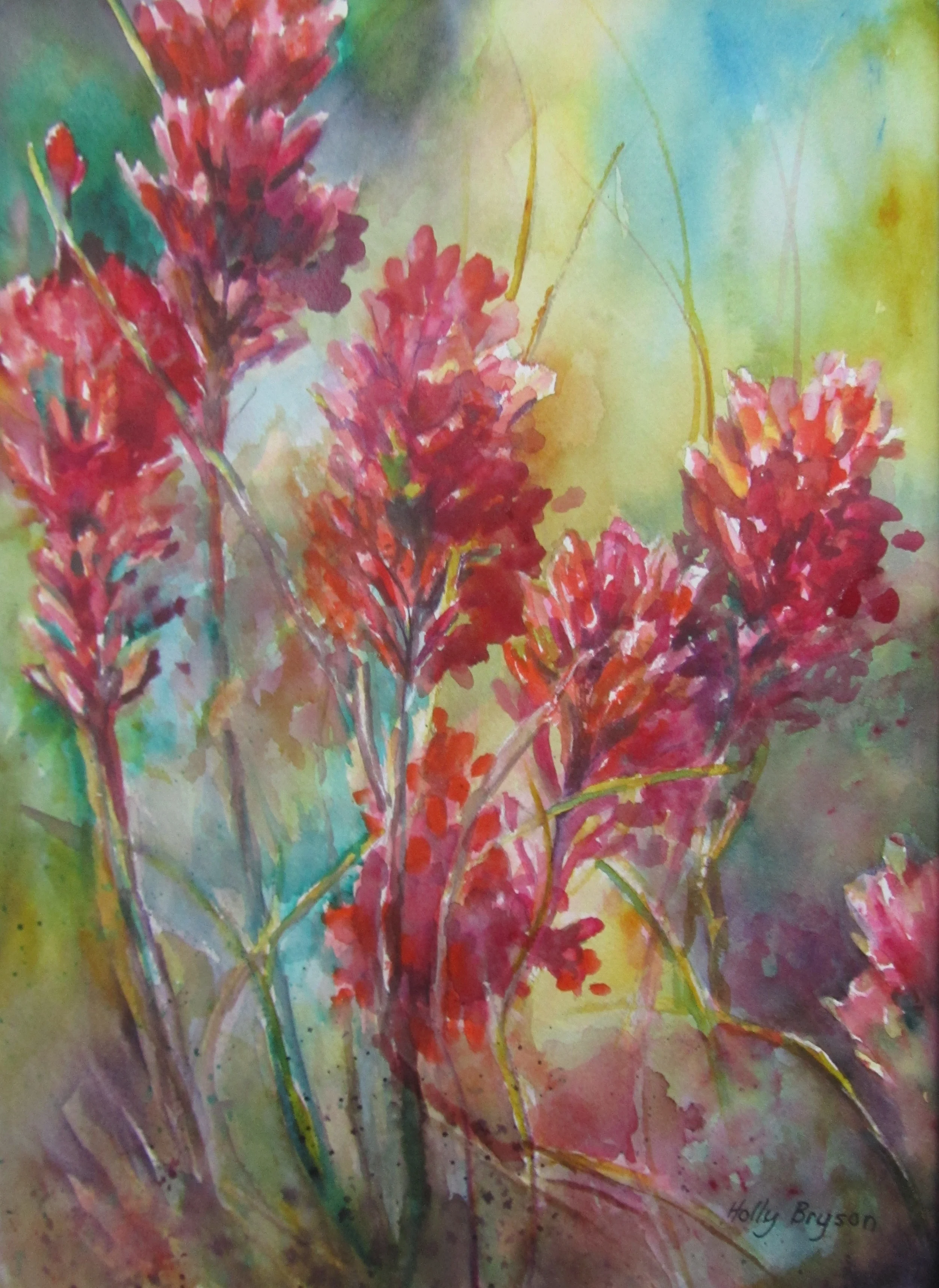 "Wyoming's Favorite" 19"x23" Watercolor $399