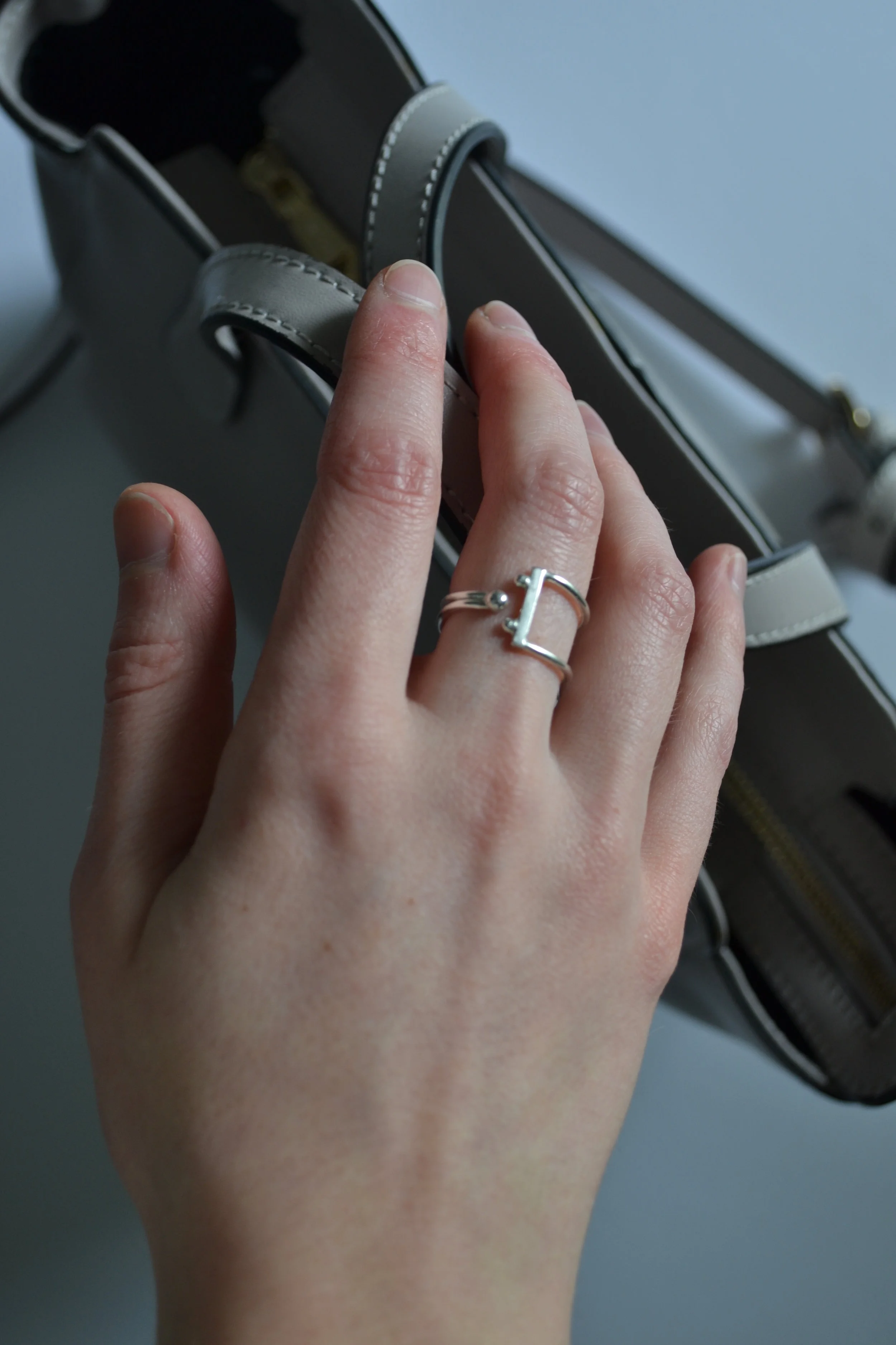 Handcrafted Sterling Silver Adjustable Ring - lewdesigns.com.JPG