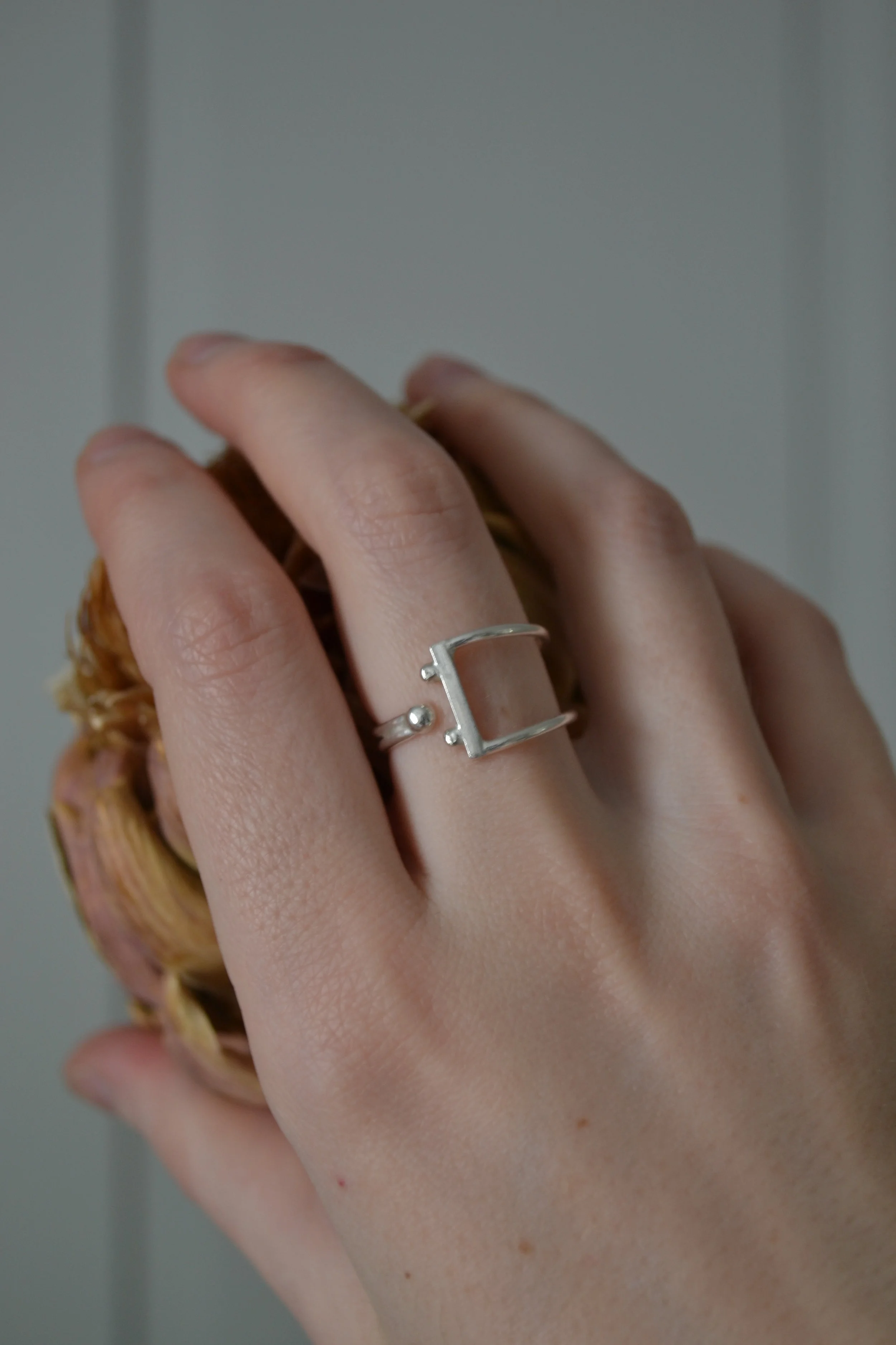 Handcrafted Sterling Silver Adjustable Ring -  lewdesigns.com.JPG