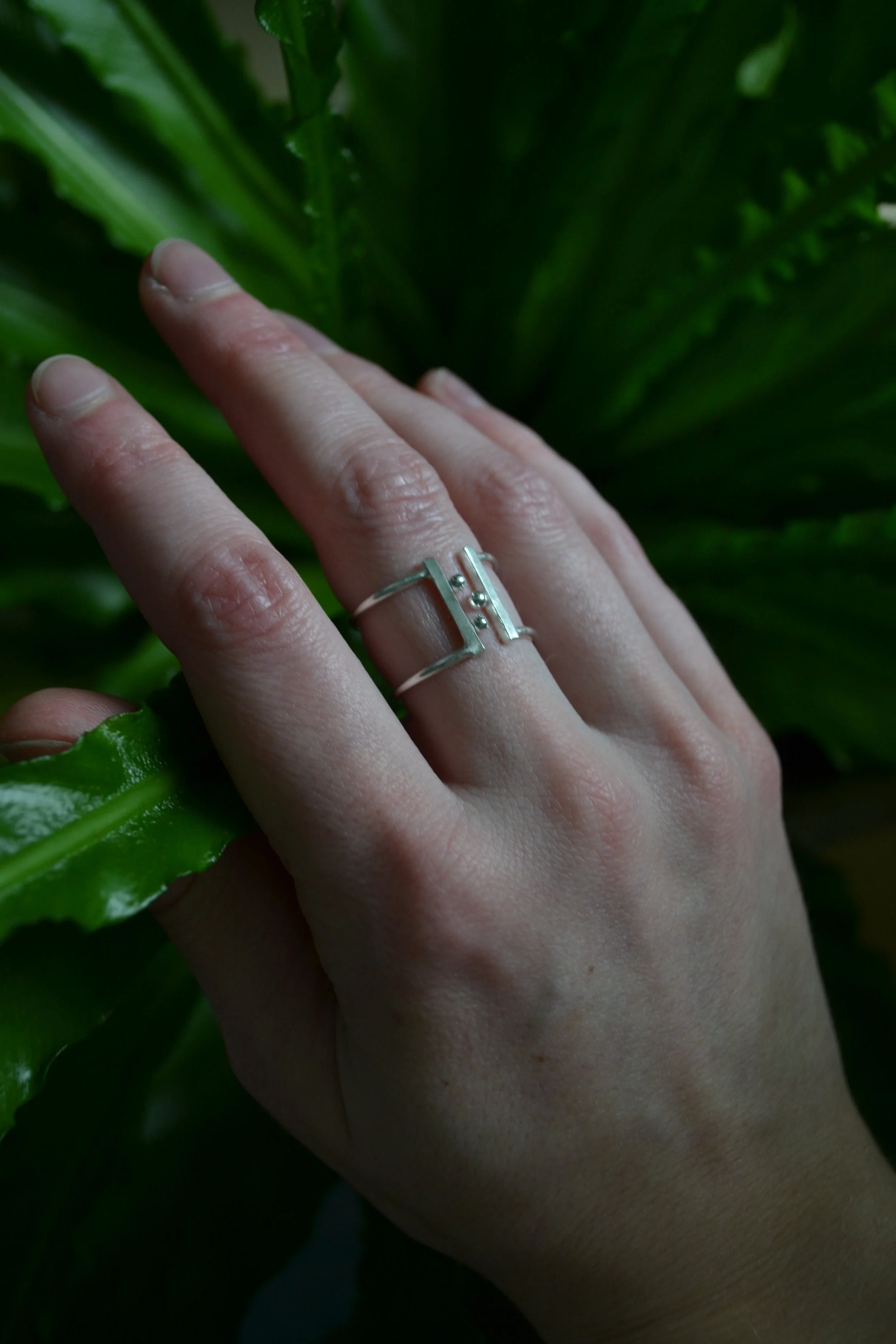 Handcrafted Sterling Silver Adjustable Ring -  lewdesigns.com.JPG