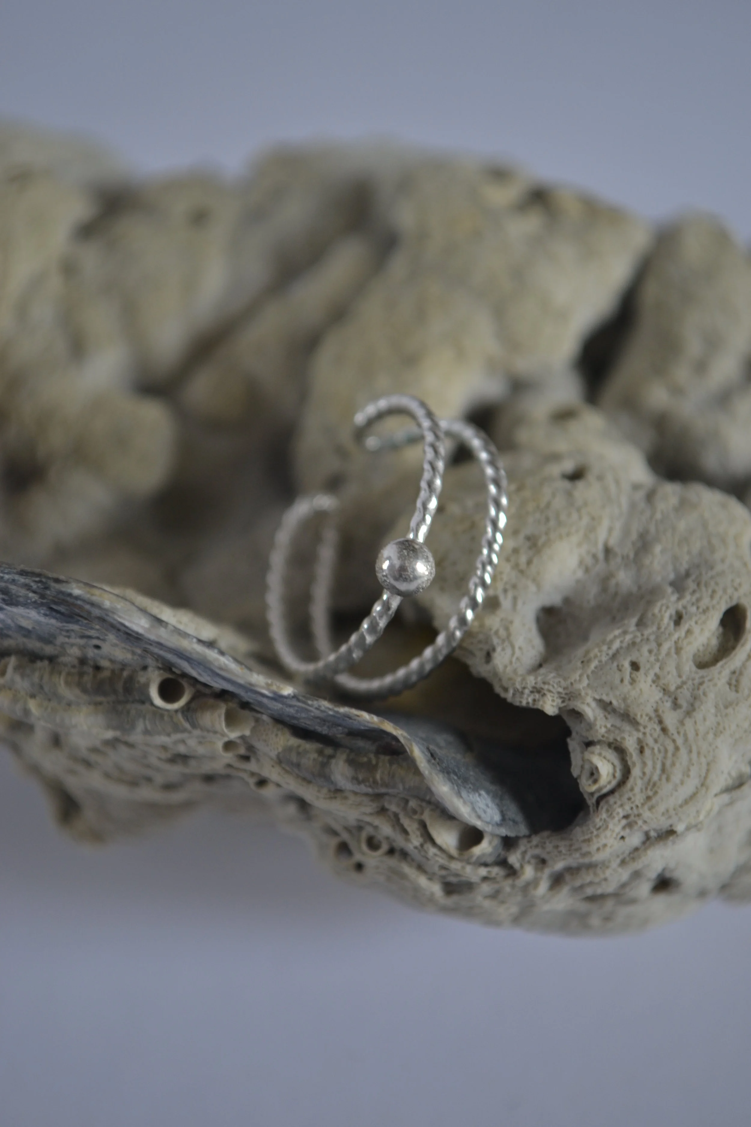Handcrafted Sterling Silver Adjustable Ring  -  lewdesigns.com.JPG