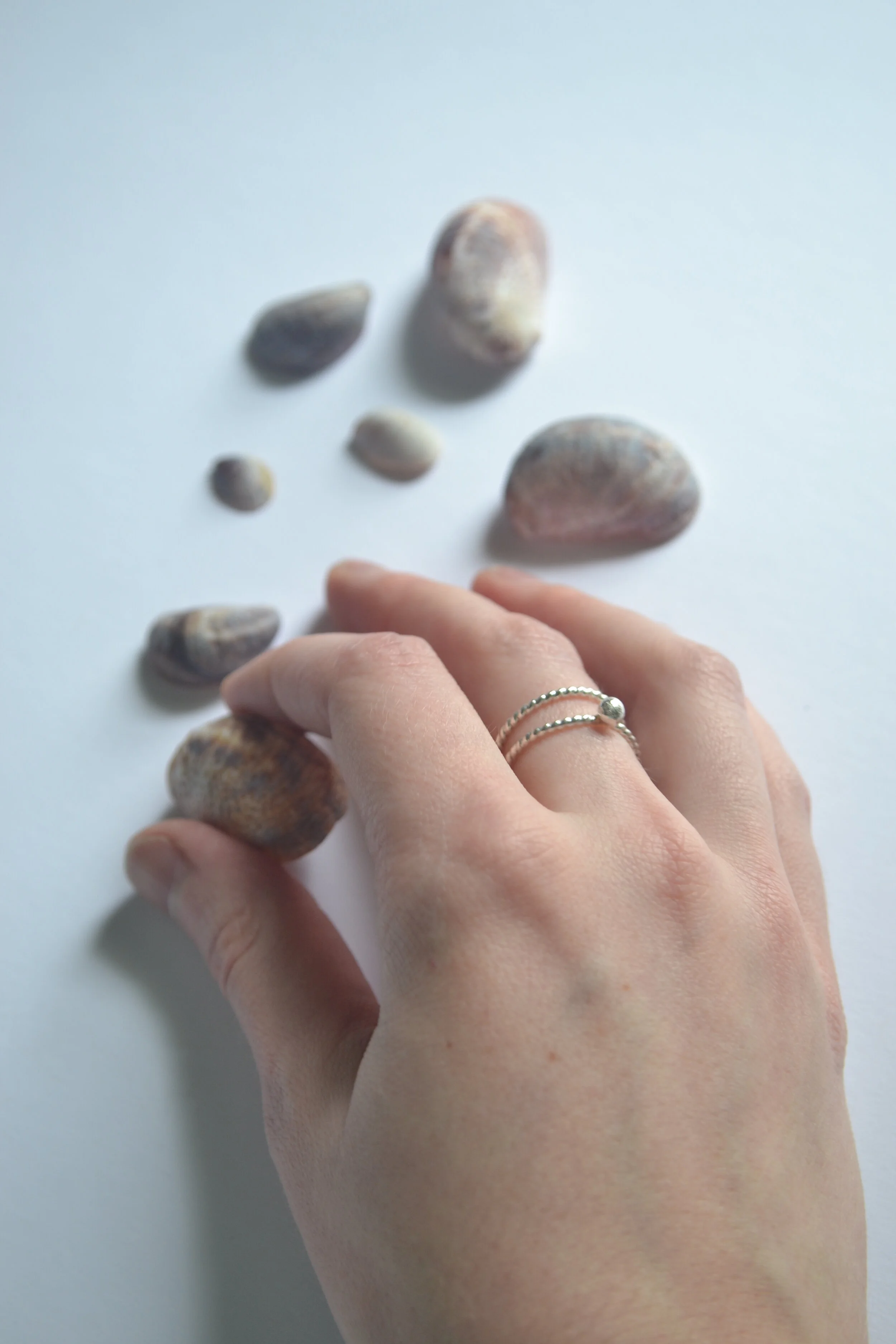 Handcrafted Sterling Silver Adjustable Ring - Driftingwindsstudio.com.JPG