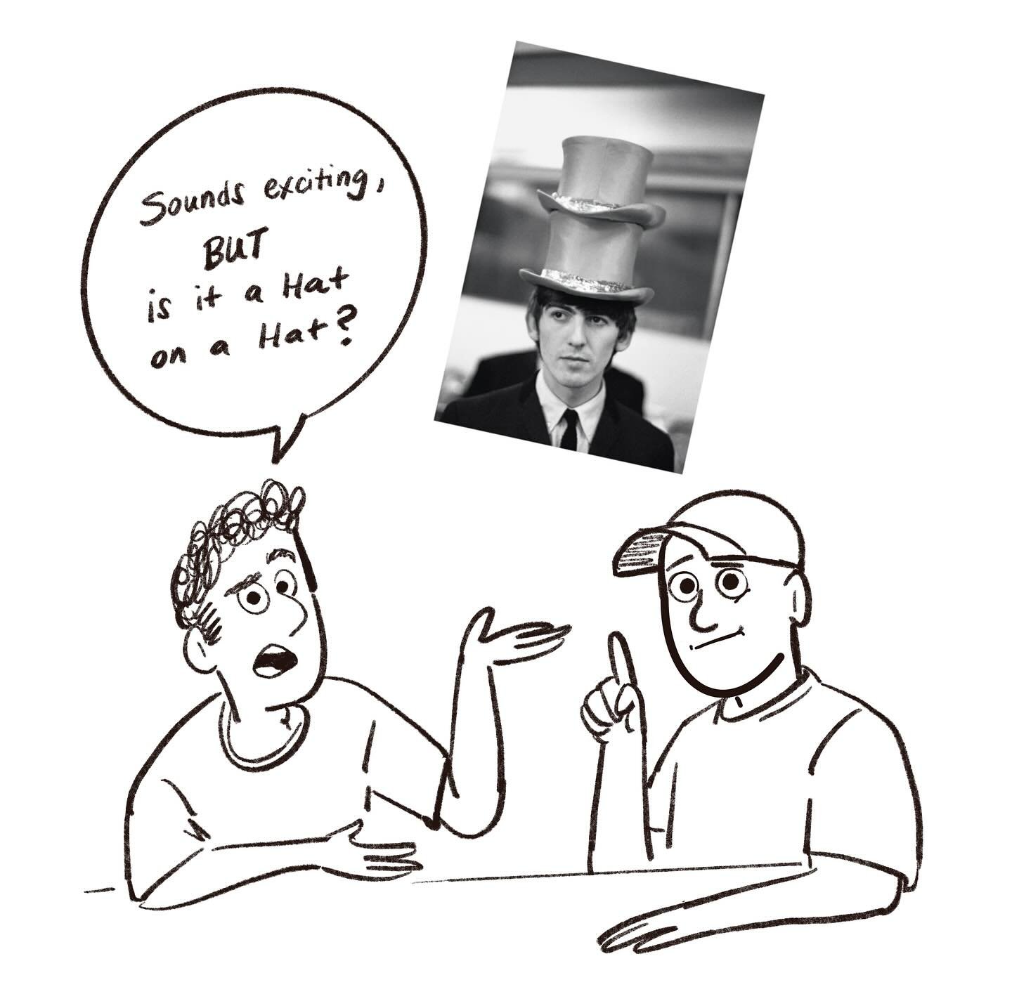I recently saw the @paulmccartney photo exhibit the @deyoungmuseum in San Francisco, and his &lsquo;hat on a hat&rsquo; photos made me laugh a little extra. As many wise story sages in my life have said in reference to compounding wild idea on top of