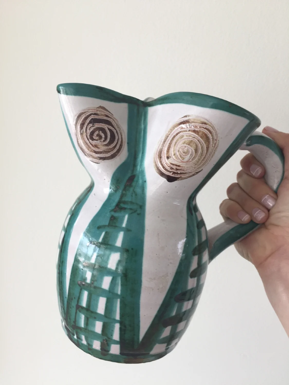 Robert Picault ceramic pitcher