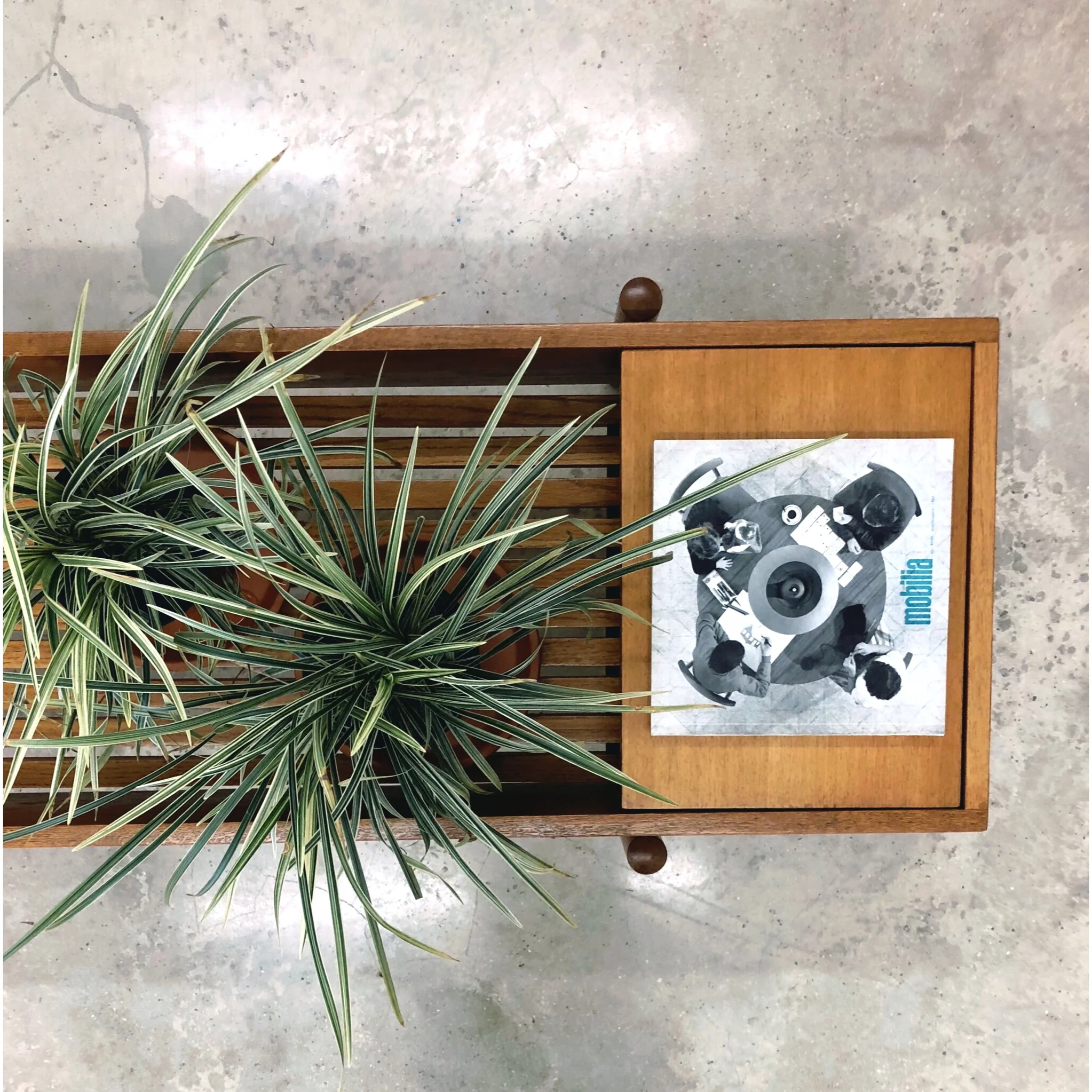 A Mid-Century Planter