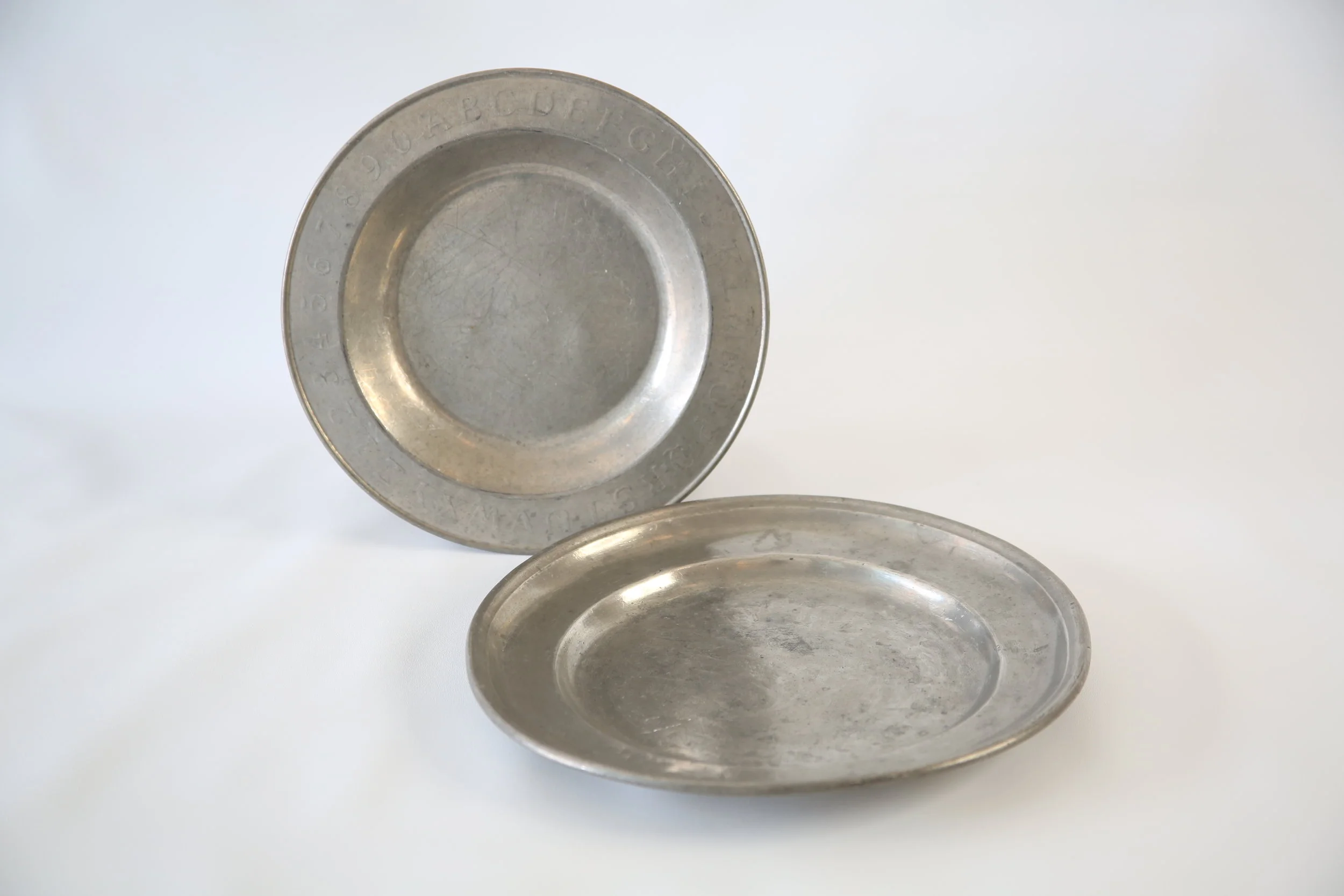 Pewter Plates