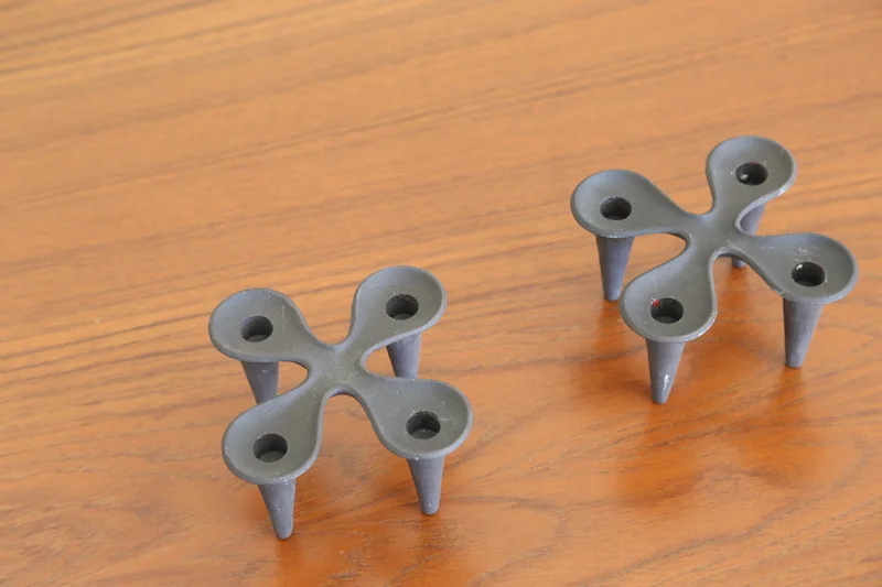Dansk Clover Candle Holders