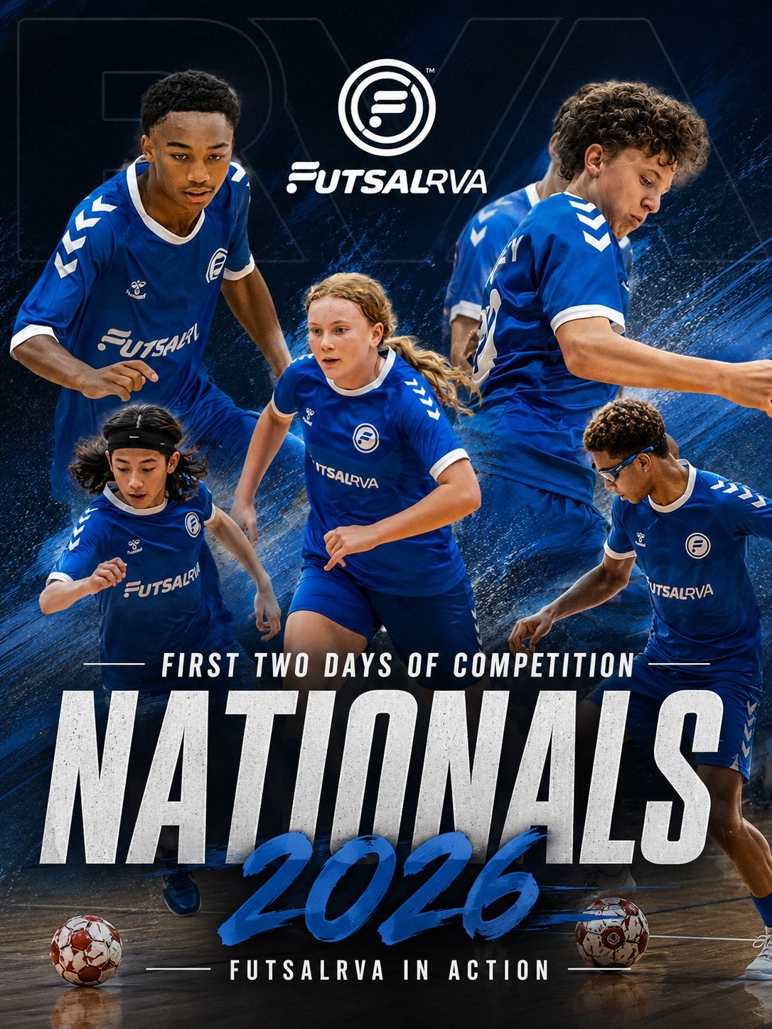Two days down. The journey continues! 💙🔥

More matches ahead. Everything is still to play for.

Let&rsquo;s keep pushing forward together! 

#WeAreFutsalRVA #USYFNationals2026 #OneLoveOneFamily #TheMenteeAcademy #RichmondVA 📸 @jshfoto