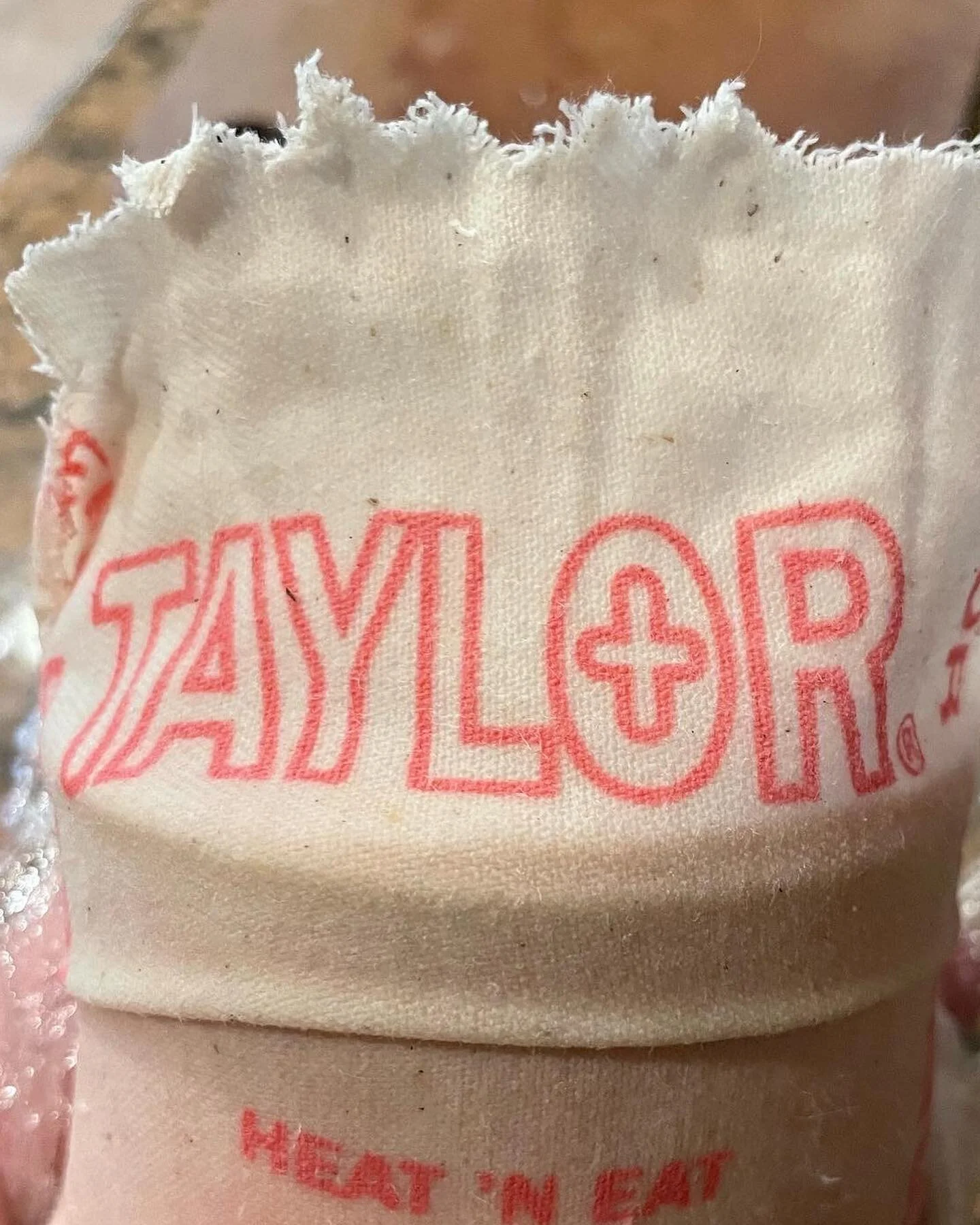 My childhood fav breakfast sandwich from my home state New Jersey, Taylor ham sandwich! Made an upscale version for my son- sourdough bread, sharp Vermont cheddar, local eggs and of course pan-fried Taylor ham! Yum! #njfood #njfoodie #njeats #foodie 