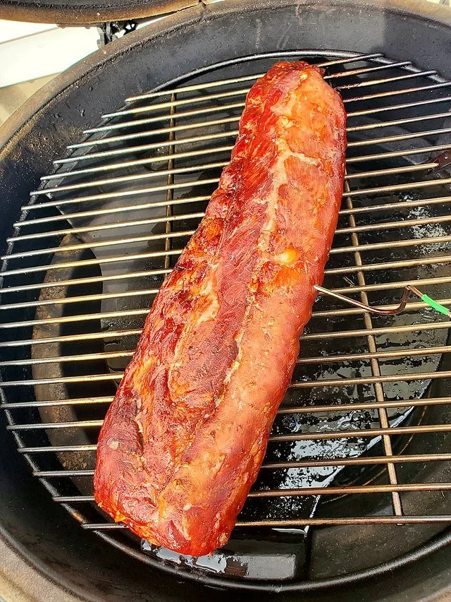 Smoker Pork Ribs On Weber Charcoal Grill Weber Smokey Mountain