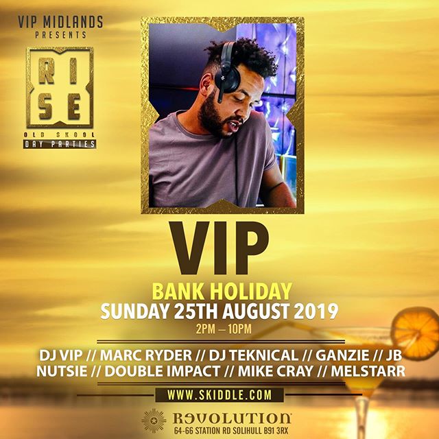 ☀️Suns out as in out out and all these events happening today!
1st stop RISE day party 📍 Revolution, Solihull.
2nd stop Reminiscence 📍Prince Albert, Wolverhampton.
And finally onto 📍Sobar, Birmingham.
DM me for details 📥 Letss gooooo!