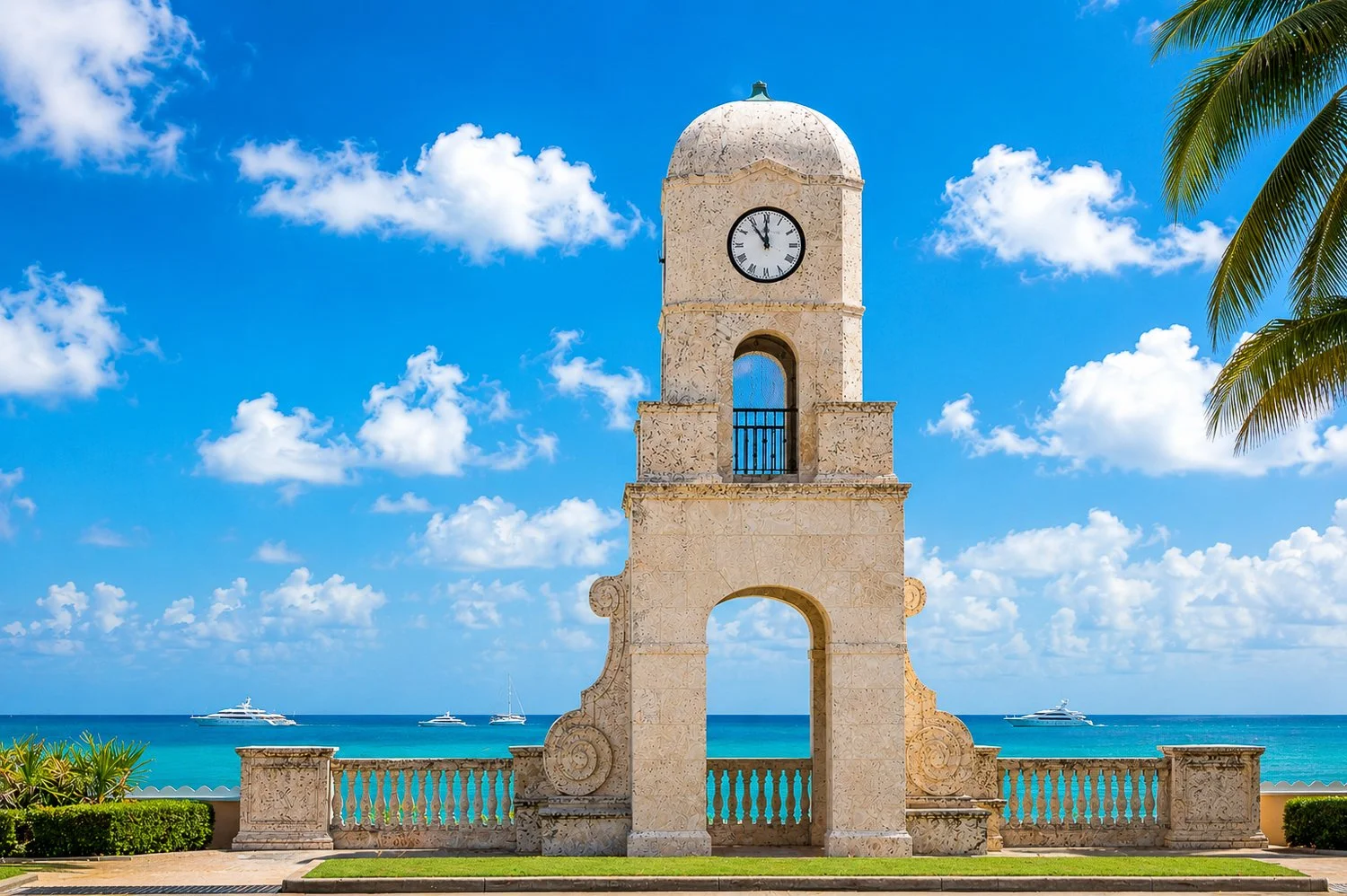 Palm Beach Clock Tower Photographer