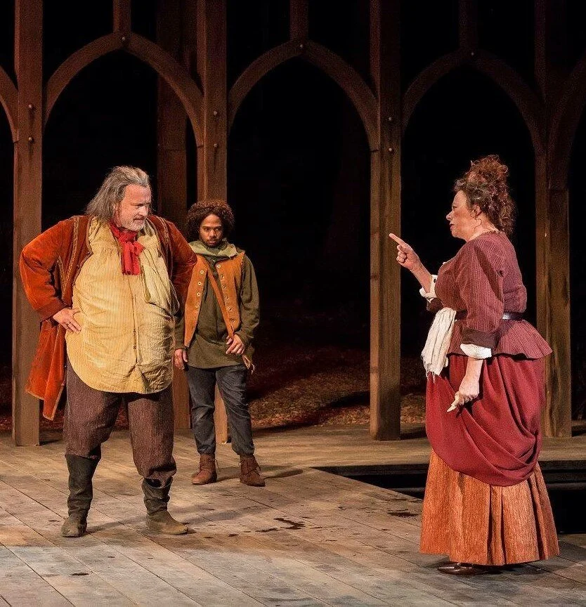 Tom Hanks as Falstaff &amp; Rondi Reed as Mistress Quickly