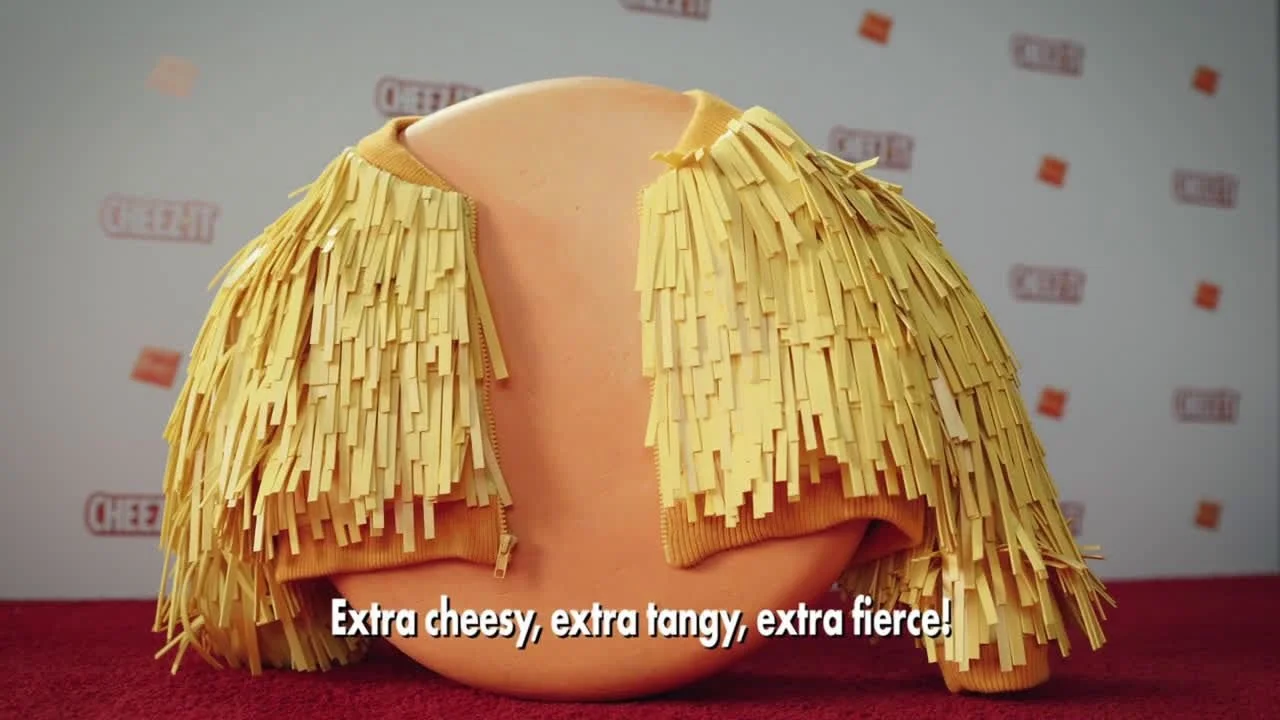 Cheez-It: Cheesy jacket