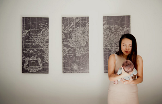 SILVERLAKE LOS ANGELES NEWBORN PHOTOGRAPHER