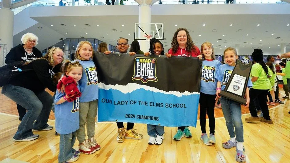 Elms Takes First Place in Read to the Final Four NCAA 2024