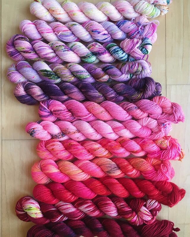 Happy Valentine&rsquo;s Day! I celebrated by buying myself some yarn from @sweetnesting . So gorg! 😍